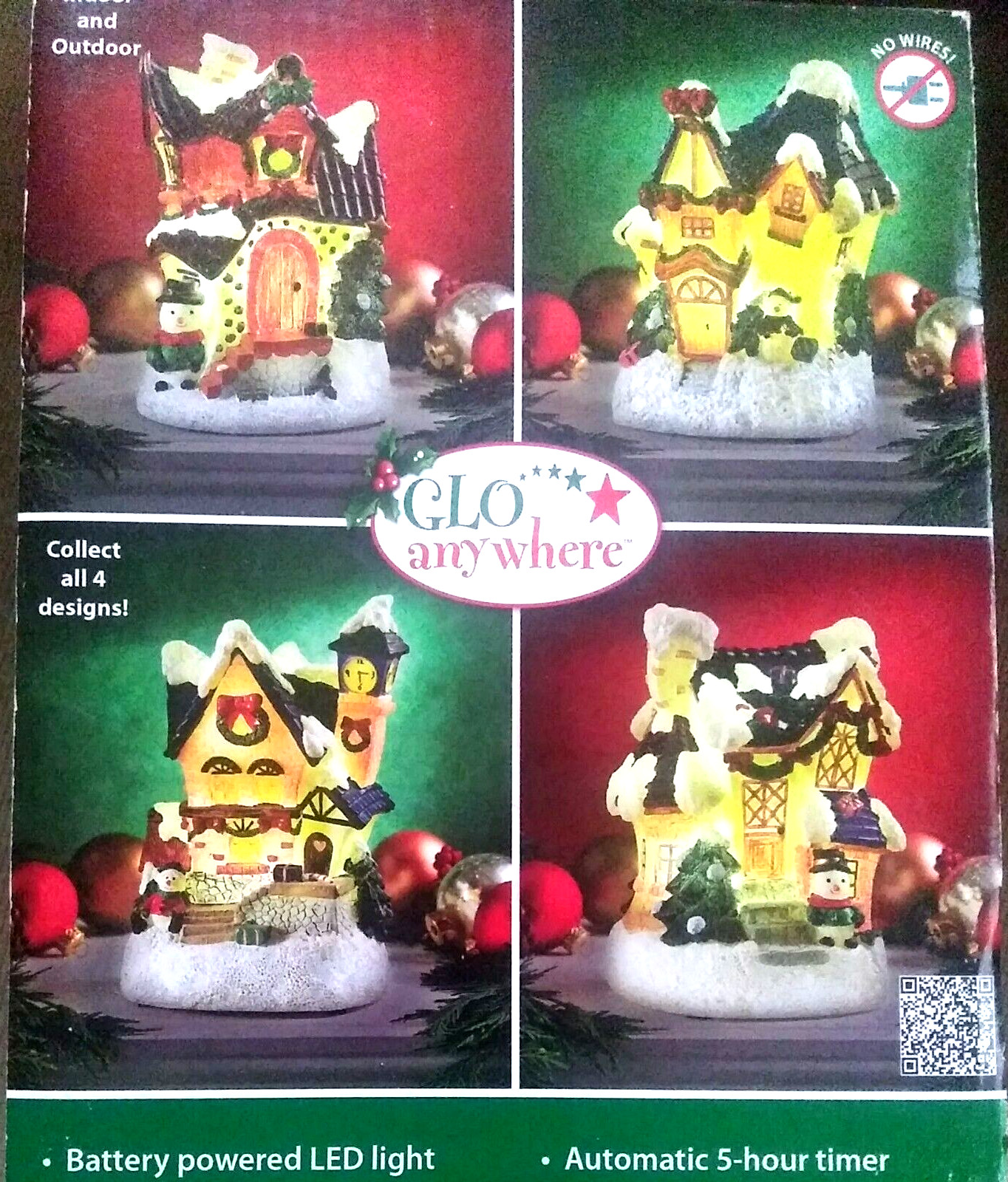 Holiday House I Light Up! GLO** Anywhere Light Up Indoor/Outdoor Lite Statue-New
