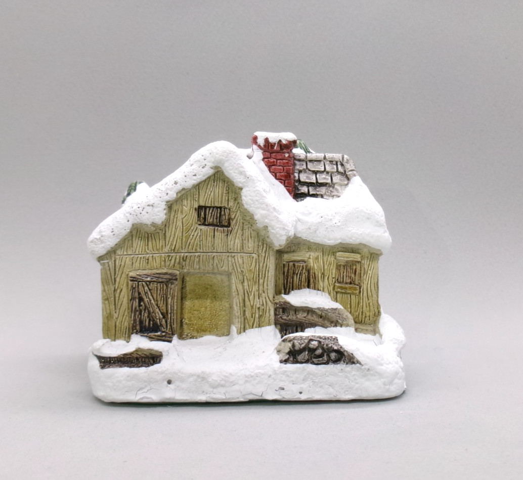 Vintage RSVP Blacksmith Shop American Rustic Country Christmas Cottage 1989
