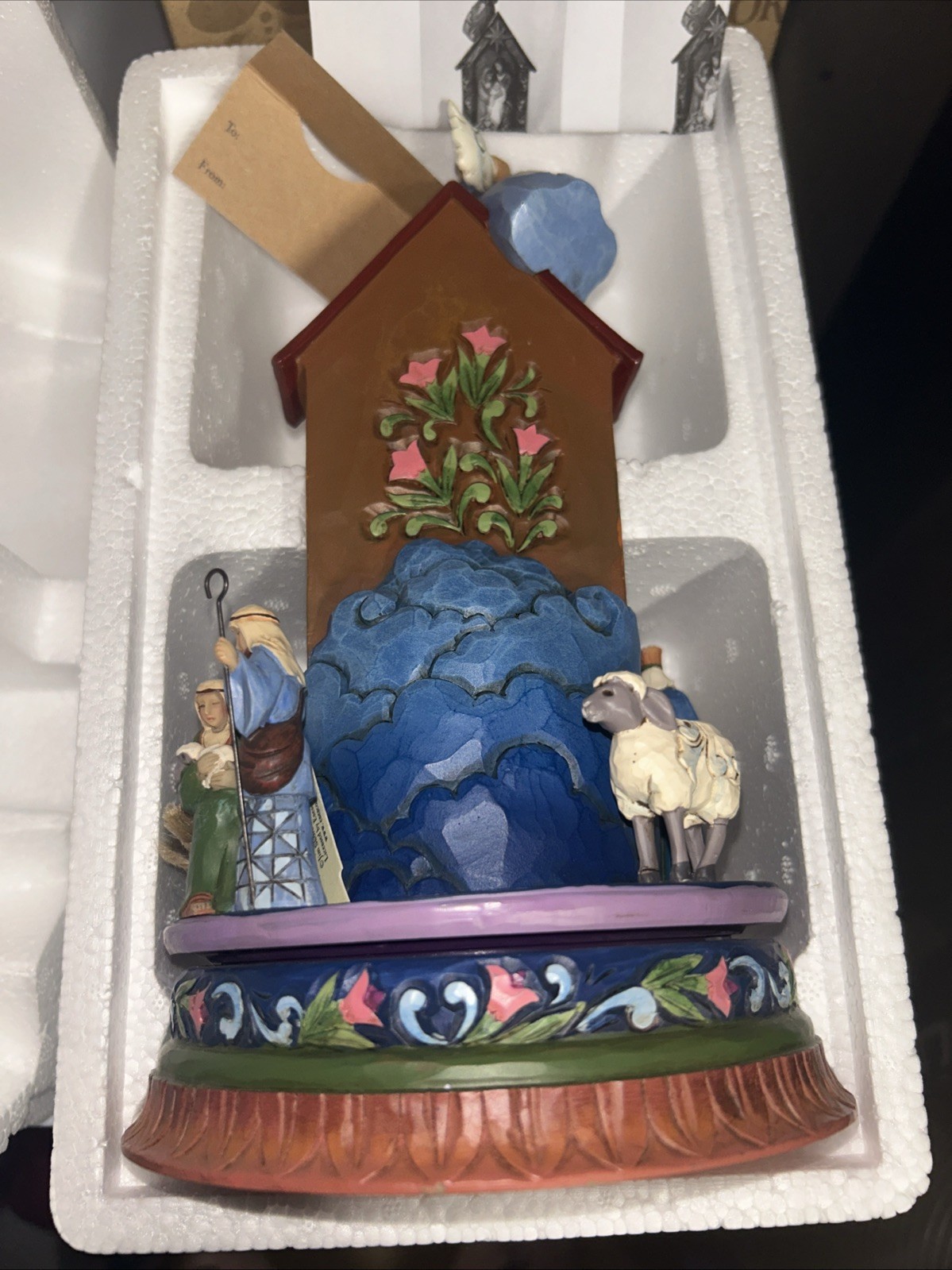 Jim Shore Messiah Savior King Heartwood Creek Revolving Navtivity 2016 MIB