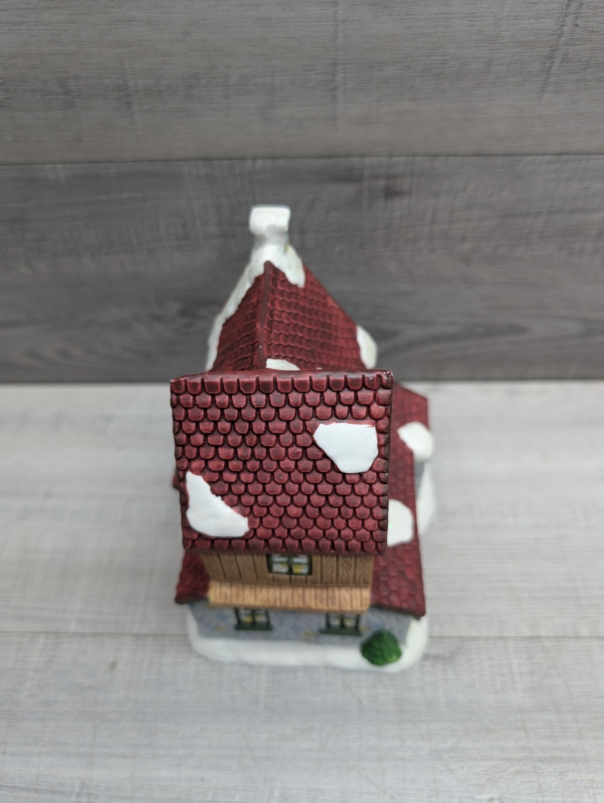 VTG Kmart Trim A House Holiday Home Memories. Two Story Stone House 1995