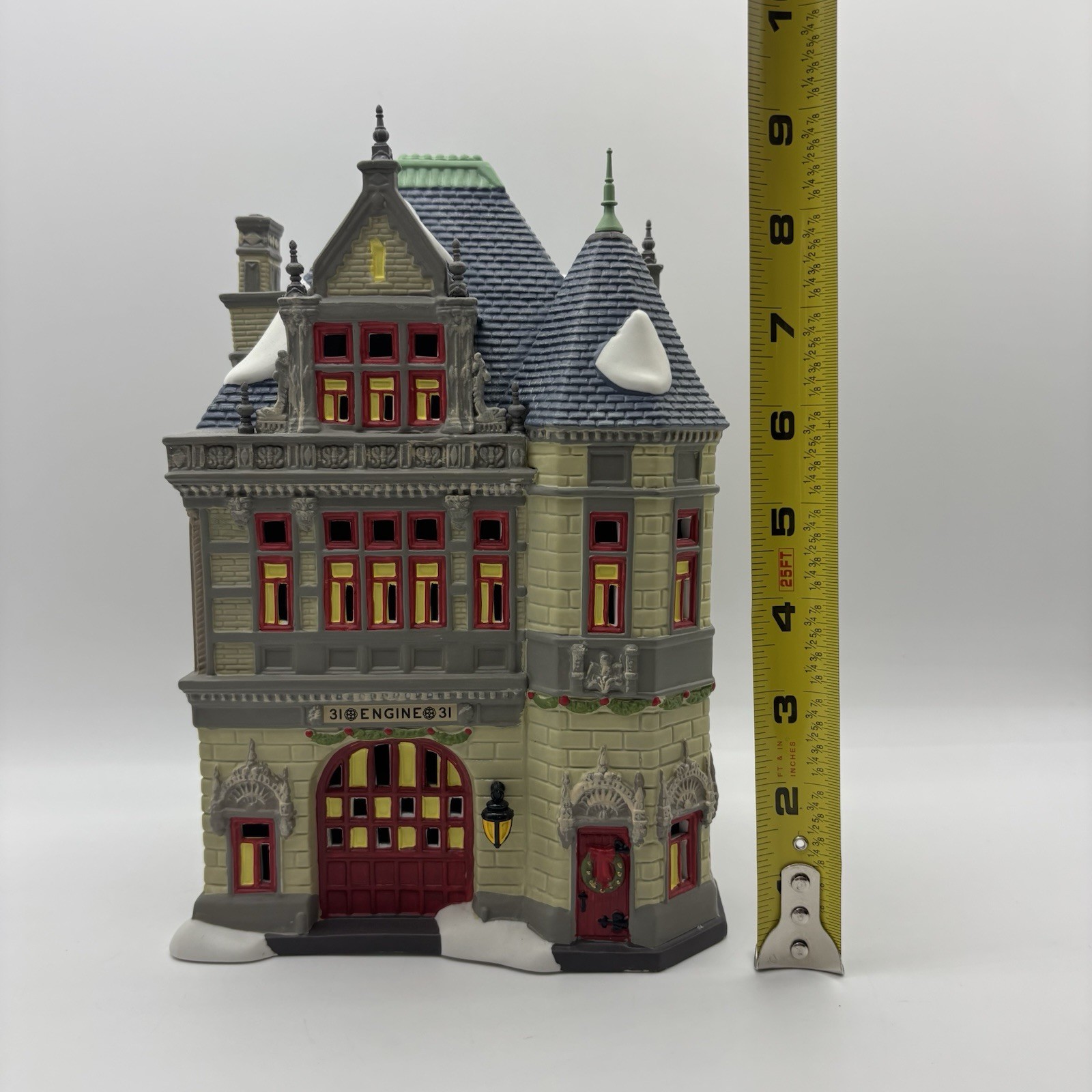 Department 56 Christmas in The City Engine Company & No 31 Firehouse & Truck New