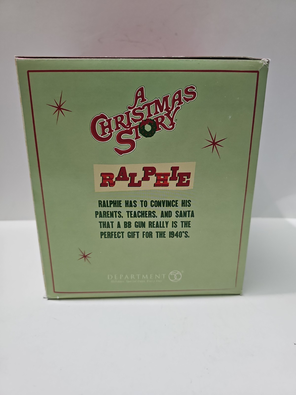 Department 56 A Christmas Story Ralphie Visits Santa Retired And Rear
