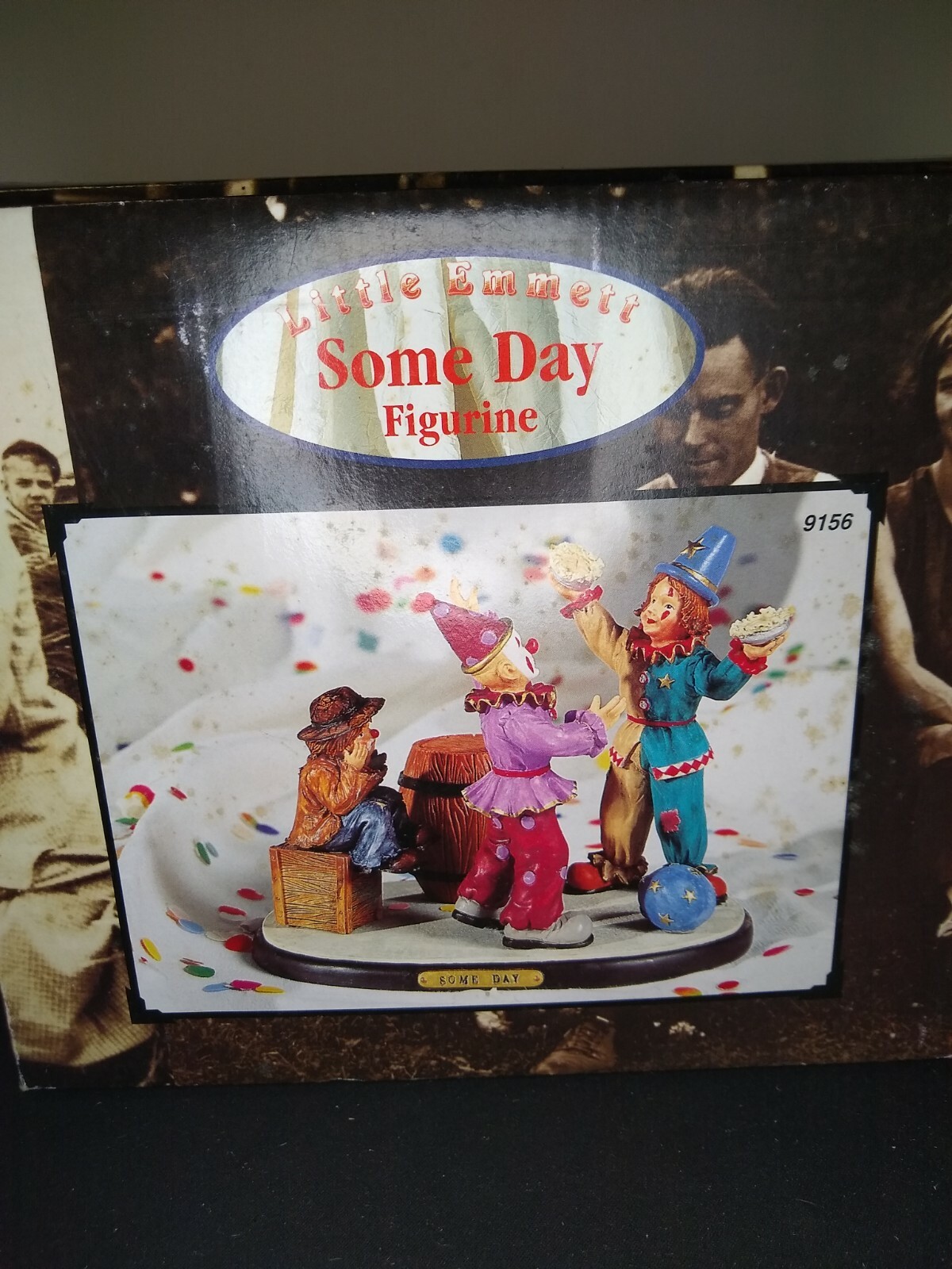 LITTLE EMMETT FLAMBRO 1994 CLOWN FIGURINE “SOME DAY”