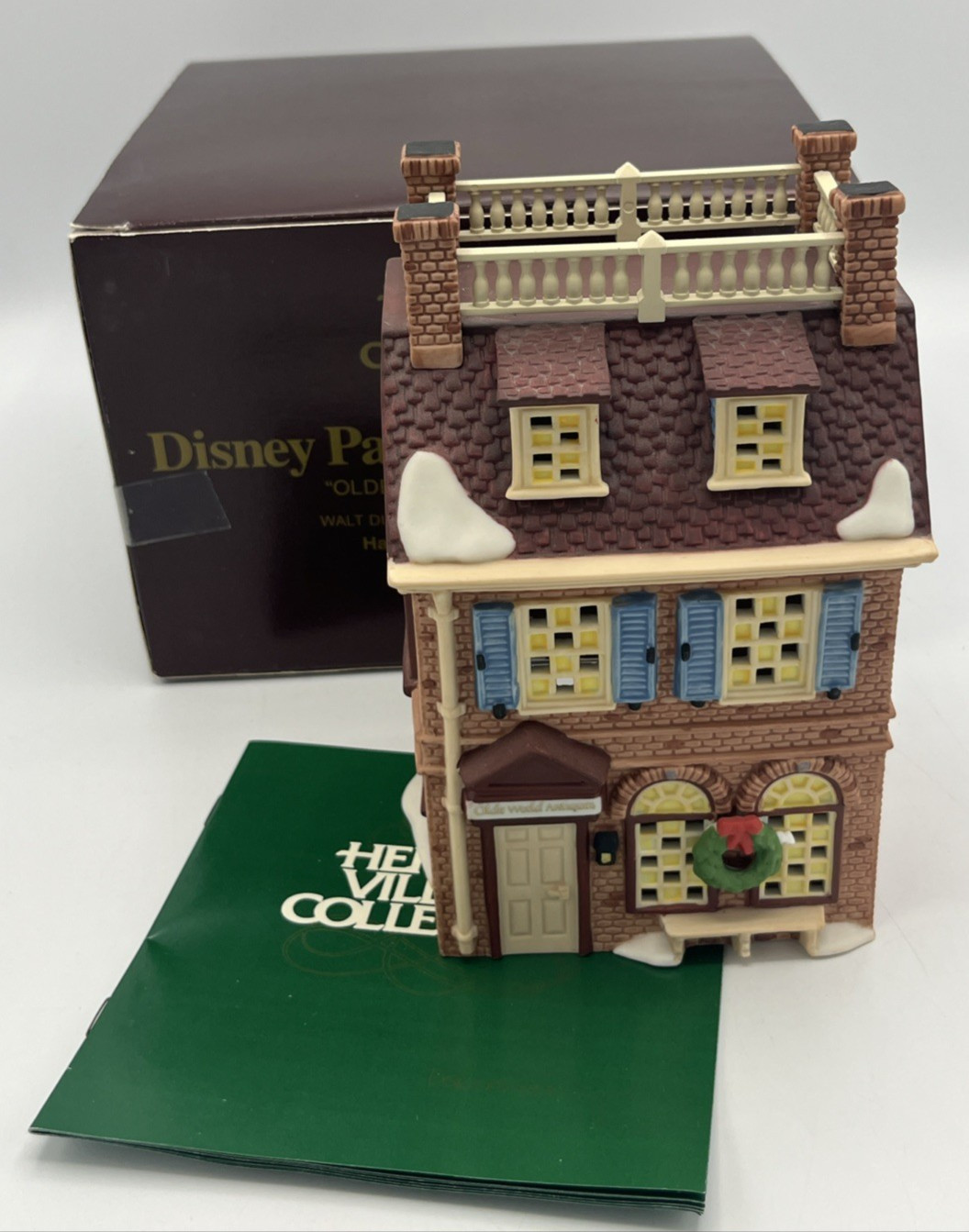 Olde World Antiques II Dept 56 Disney Parks Village Series EUC No Light