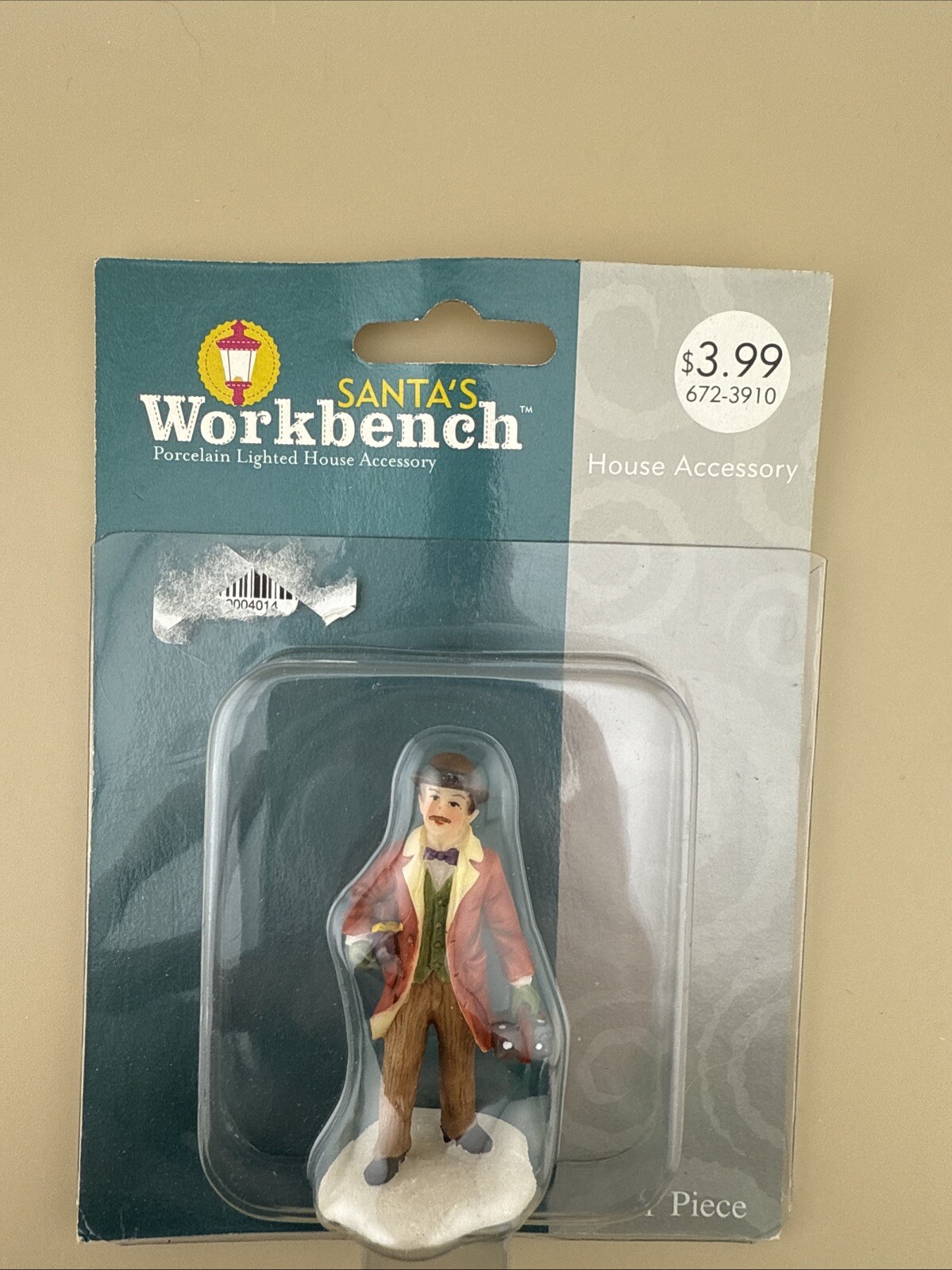 SANTA’S WORKBENCH Christmas Village Figure 2003