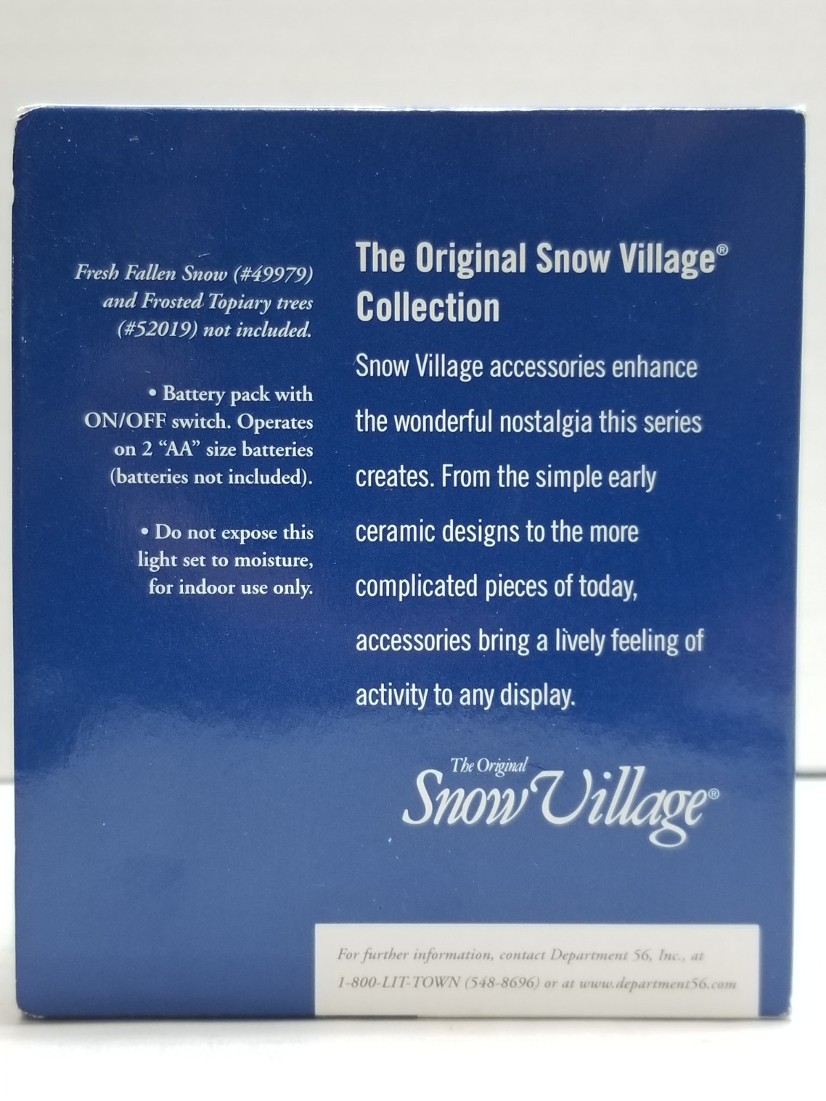 Dept 56 The Original Snow Village Backwoods Outhouse Accessory 1999 *As Is*