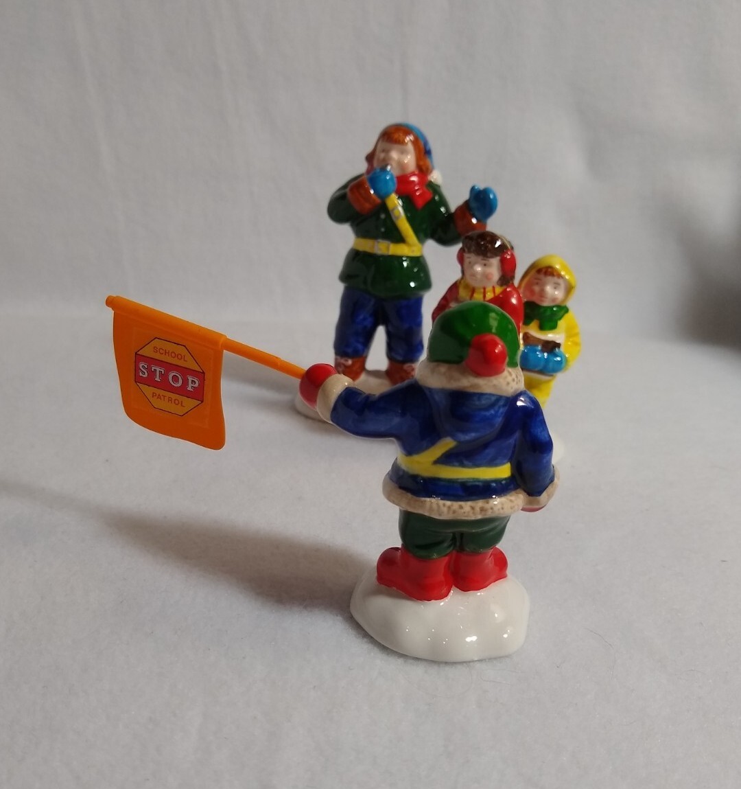 Department 56 “Safety Patrol” #5449-6 Snow Village Series Accessories Set no box