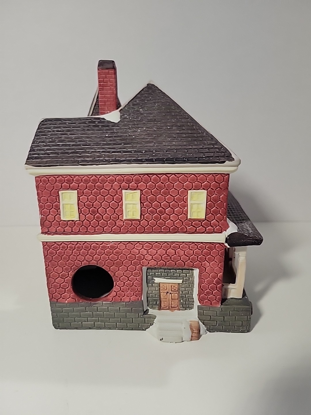 VTG Lemax Share The Joy Porcelain Christmas Village Victorian House 1993 Read