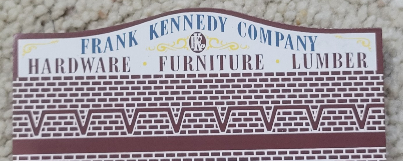 Vintage Sheila’s Gone with the Wind Frank Kennedy General Store Building – 1995