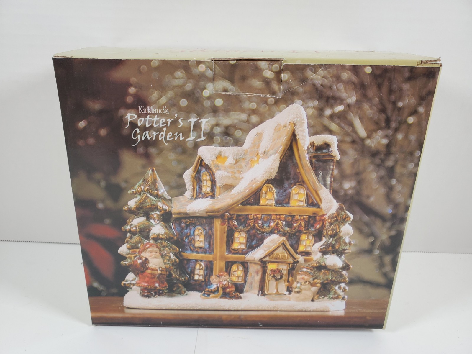 Vintage Christmas Ceramic House – Kirkland’s Potters Garden II