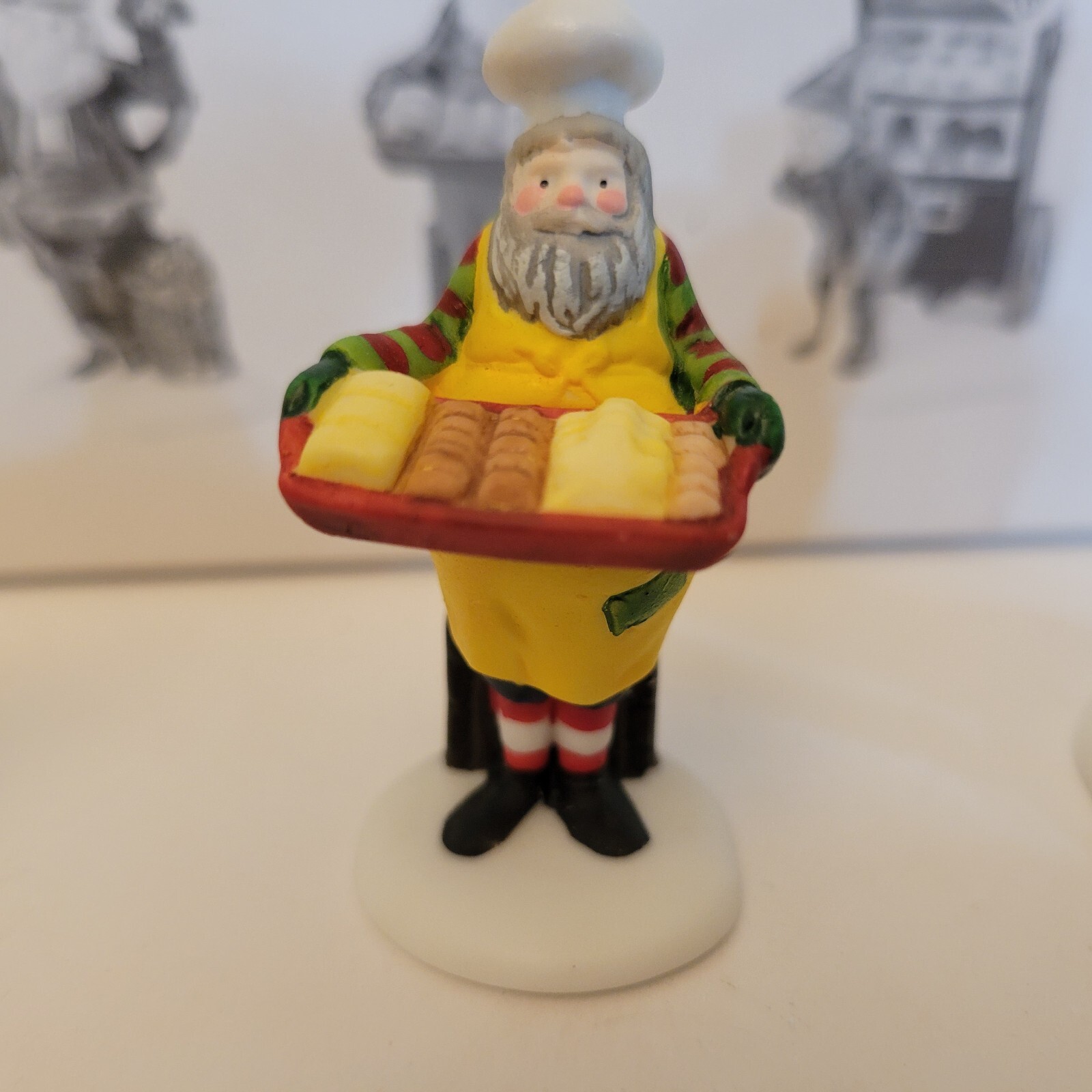 Dept 56 North Pole Village Baker Elves Set of 3, 5602-2 New in Box