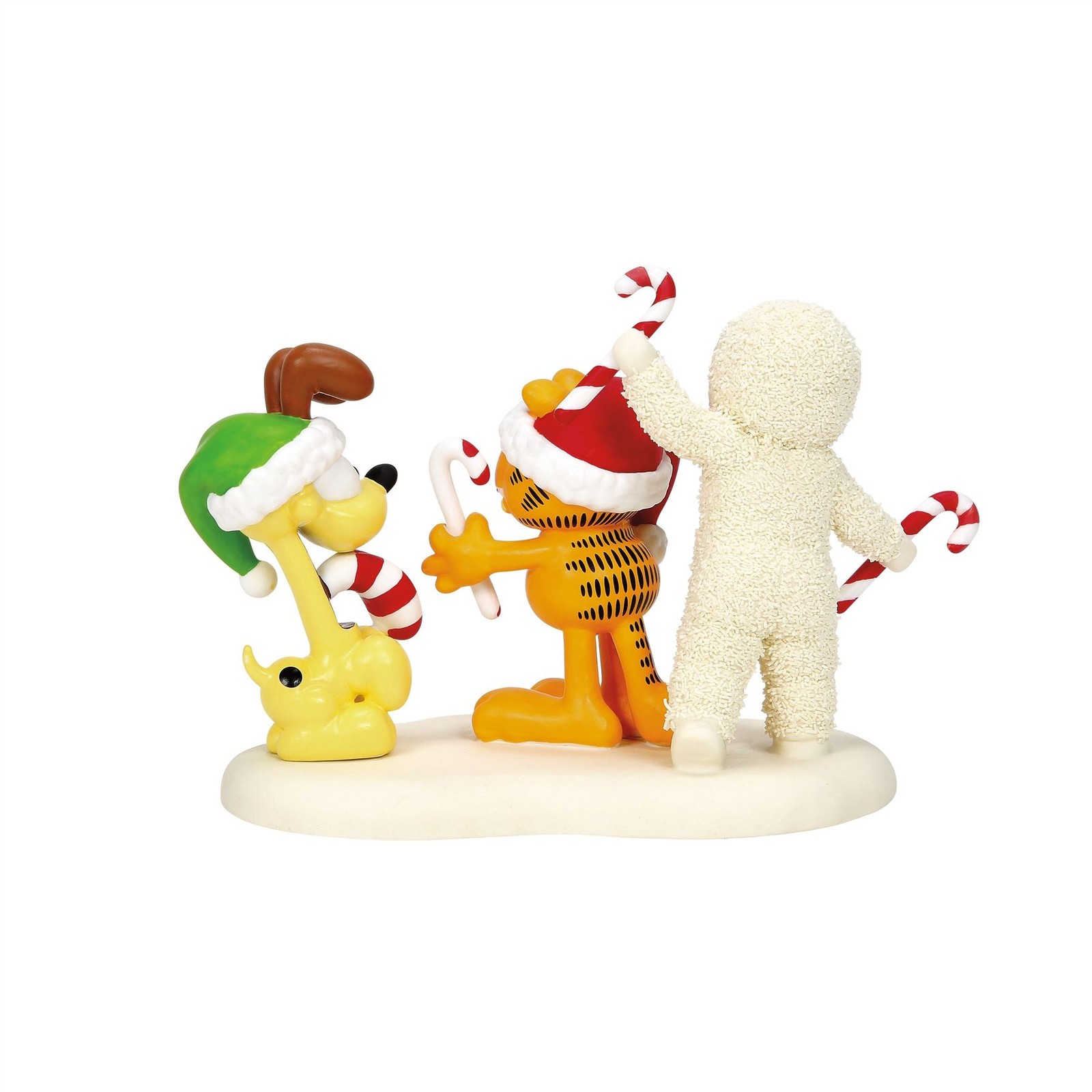 Snowbabies Guest Collection Licked It Right Off W Candy Canes Figurine 6018147