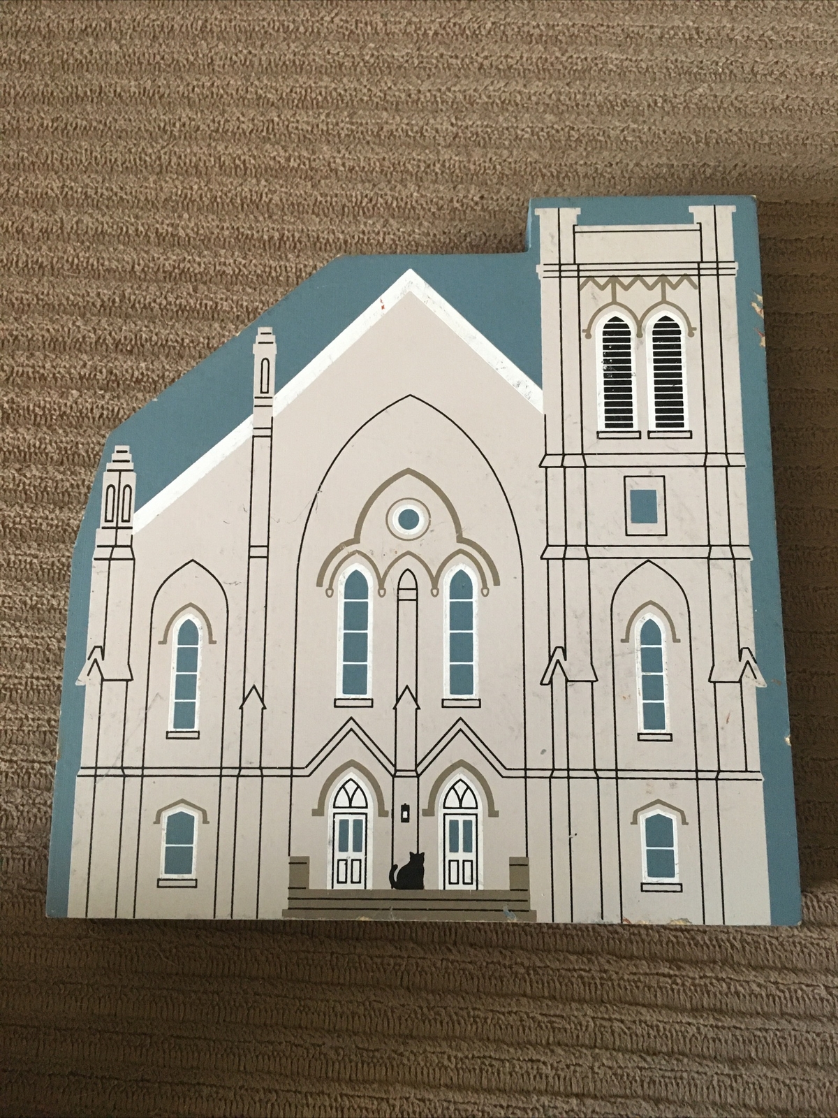 Cat’s Meow First Congregational United Church of Christ Mount Vernon Ohio Wood