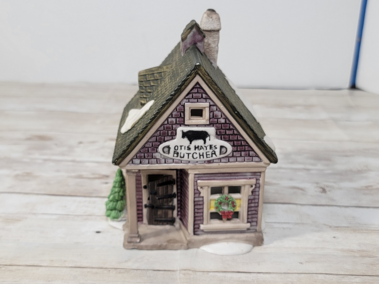 New England Village Series Otis Hayes Butcher Department 56 #5939-0 Decoration