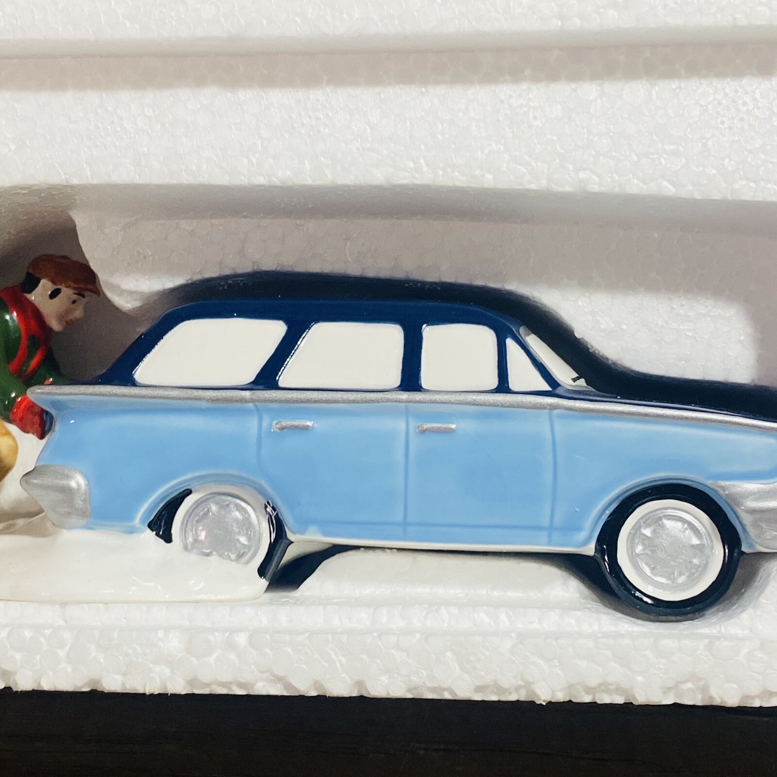 Department 56 Snow Village “Stuck In The Snow” set of 3 5471-2