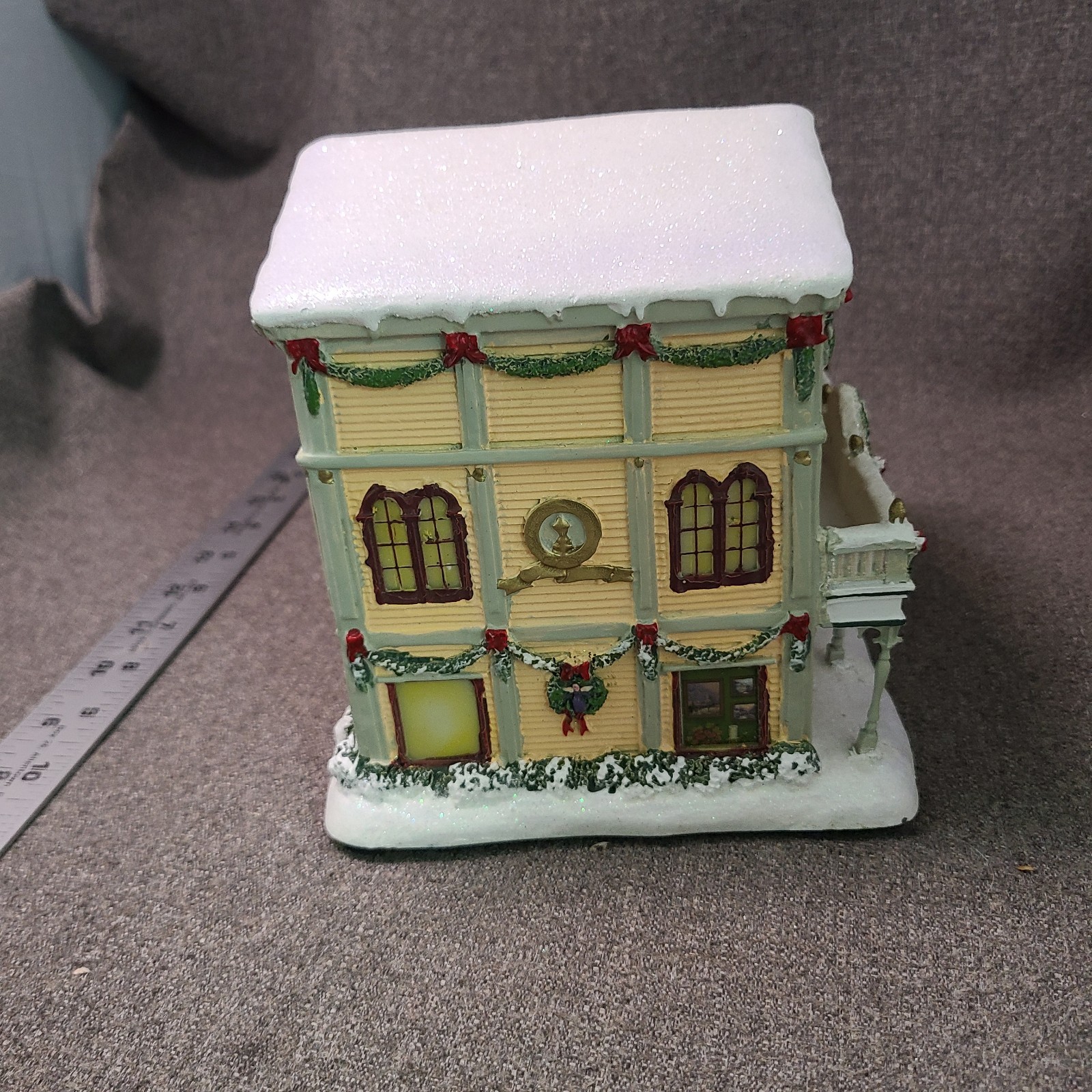 NEW Hawthorn Christmas Village Thomas Kinkade Main Street Gallery Tested Working