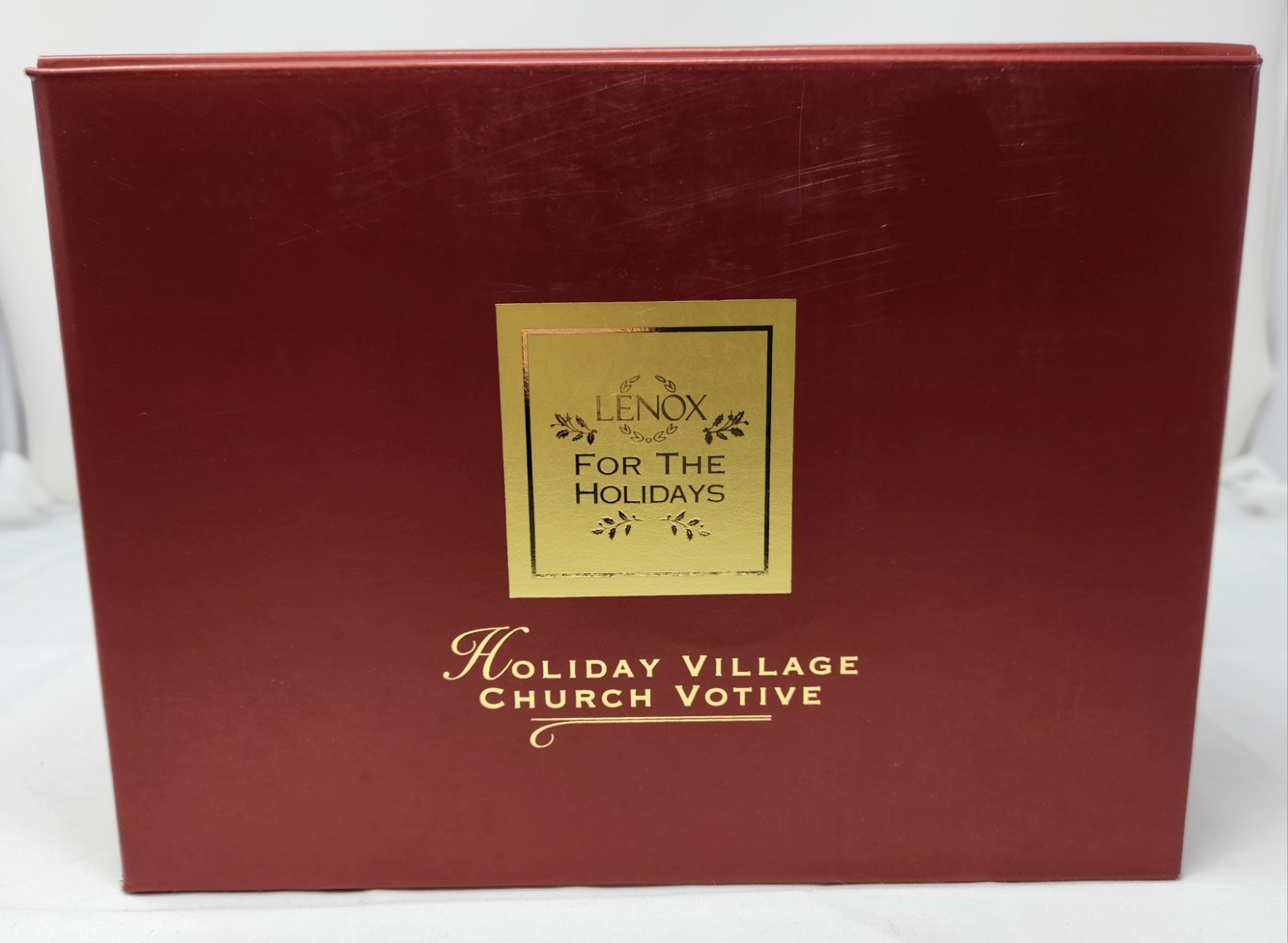 Lenox For the Holidays Village Church Votive with Box