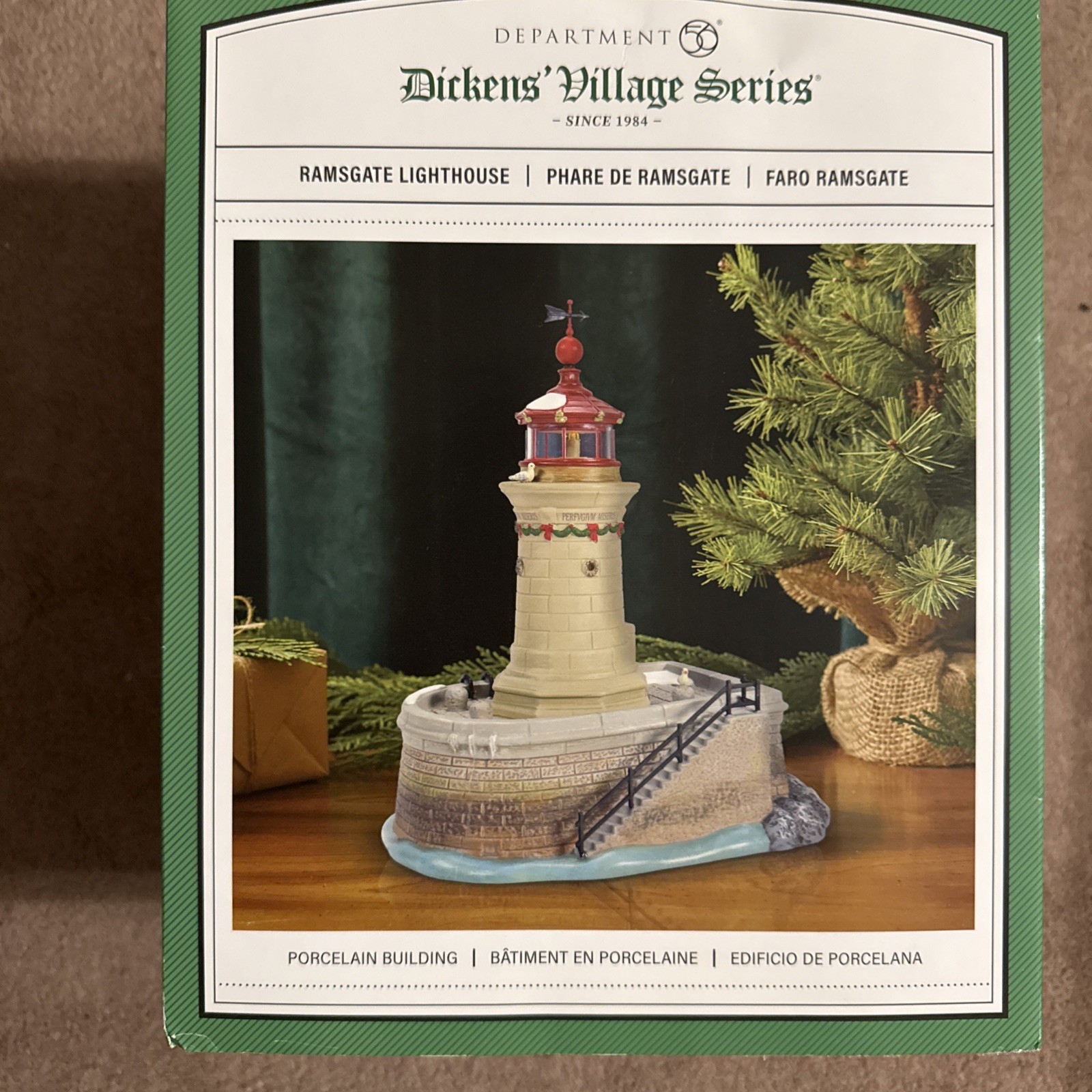 Dept 56 RAMSGATE LIGHTHOUSE Dickens Village 6011396 BRAND NEW 2023