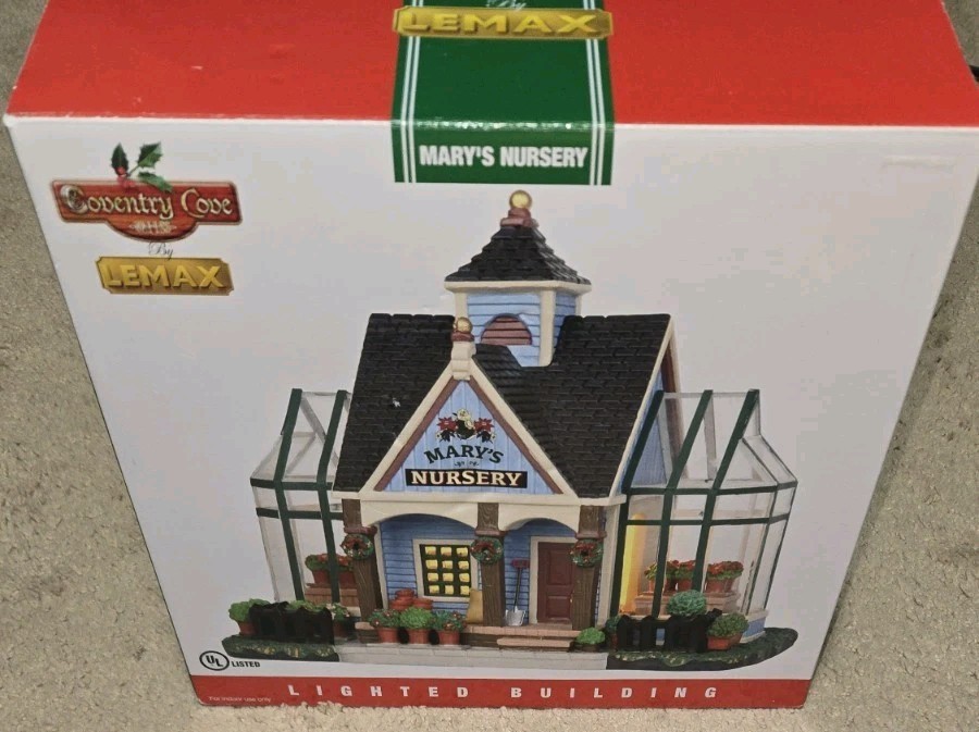 NEW COVENTRY COVE by Lemax MARY’S NURSERY 2014 Collection 45755 LIGHTED BUILDING