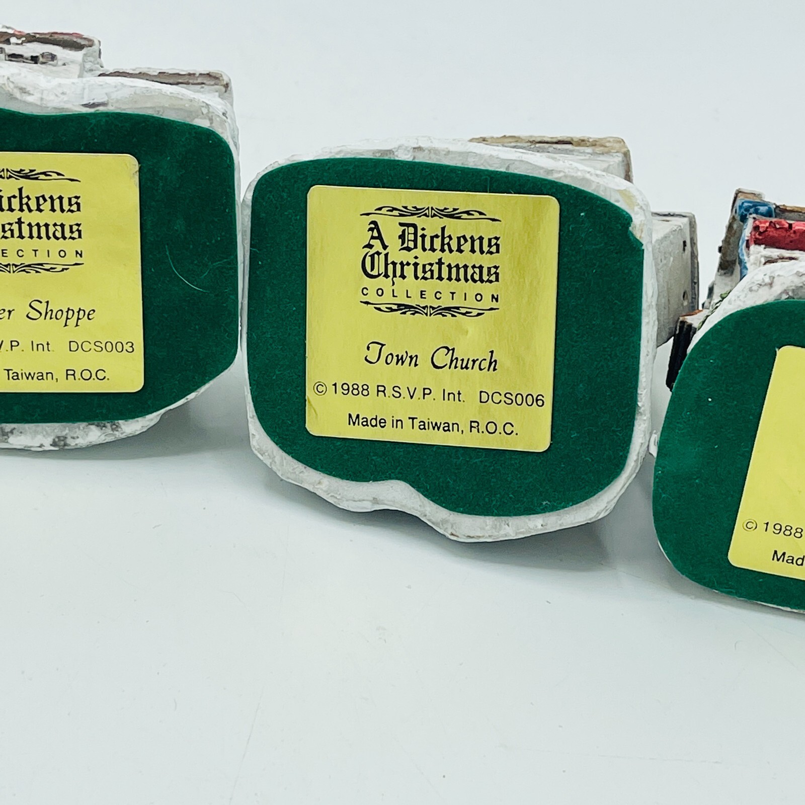 5 1988 A Dickens Christmas Village RSVP Taiwan Holiday Houses