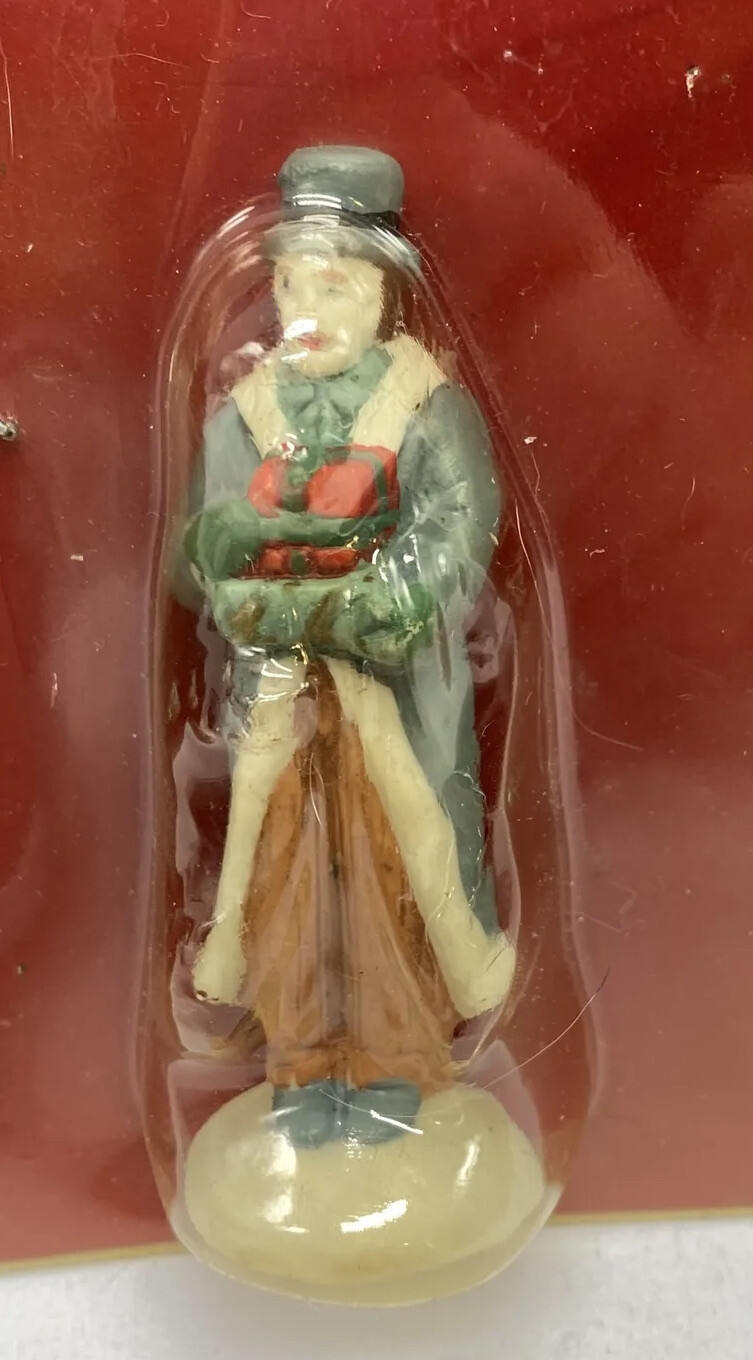 Dickens Collectables Christmas Village Accessory MAN FIGURINE Dollhouse F18