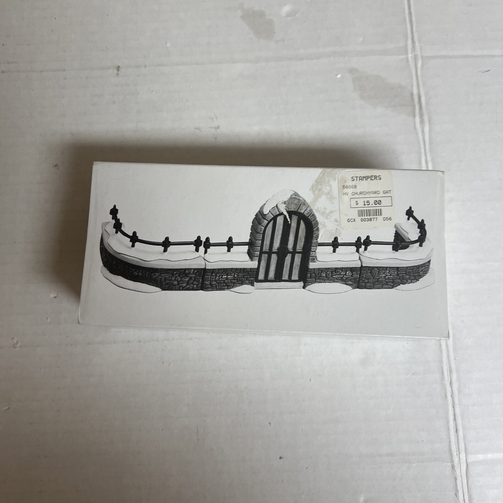 Dept 56 Heritage Village Collection 5806-8 Churchyard Gate and Fence Set of 3