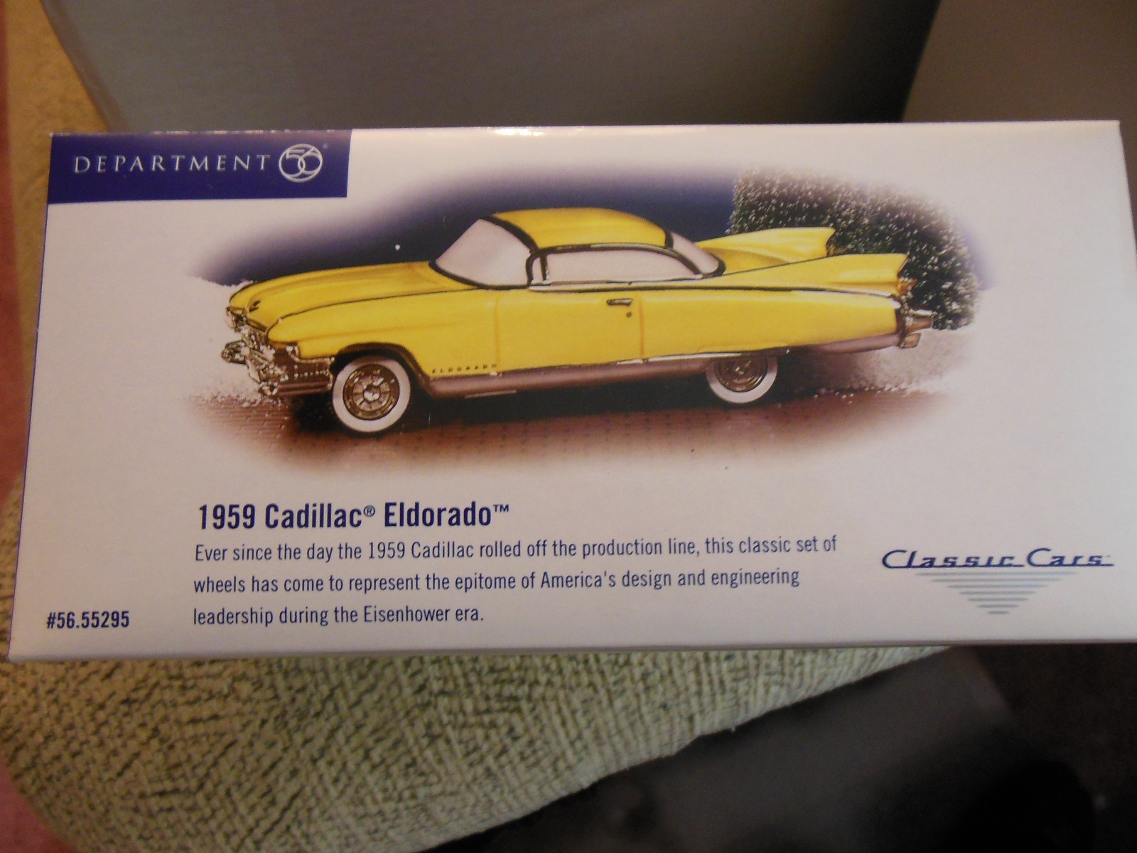 Department 56 Classic Cars – 1959 Cadillac Eldorado 56.55295 – NEW-ENDS 7/31