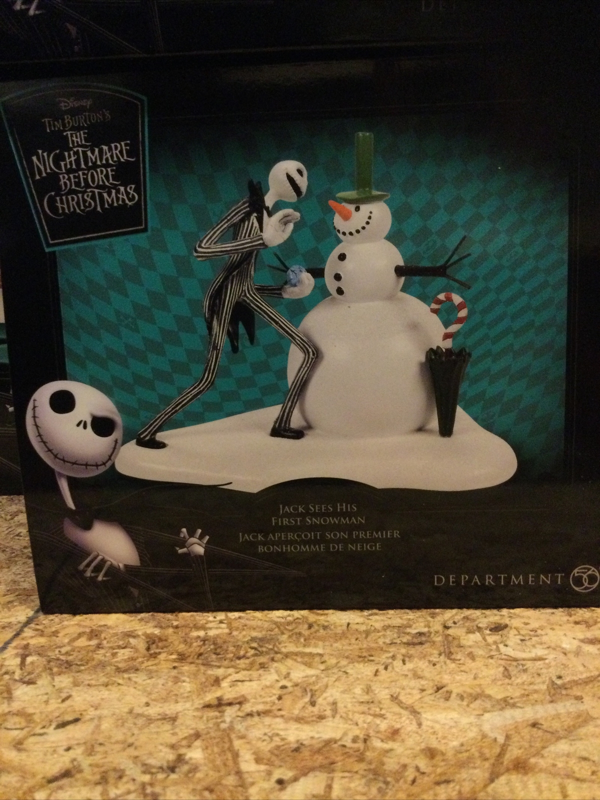 Dept 56 JACK SEES HIS FIRST SNOWMAN Nightmare Before Christmas 6007742