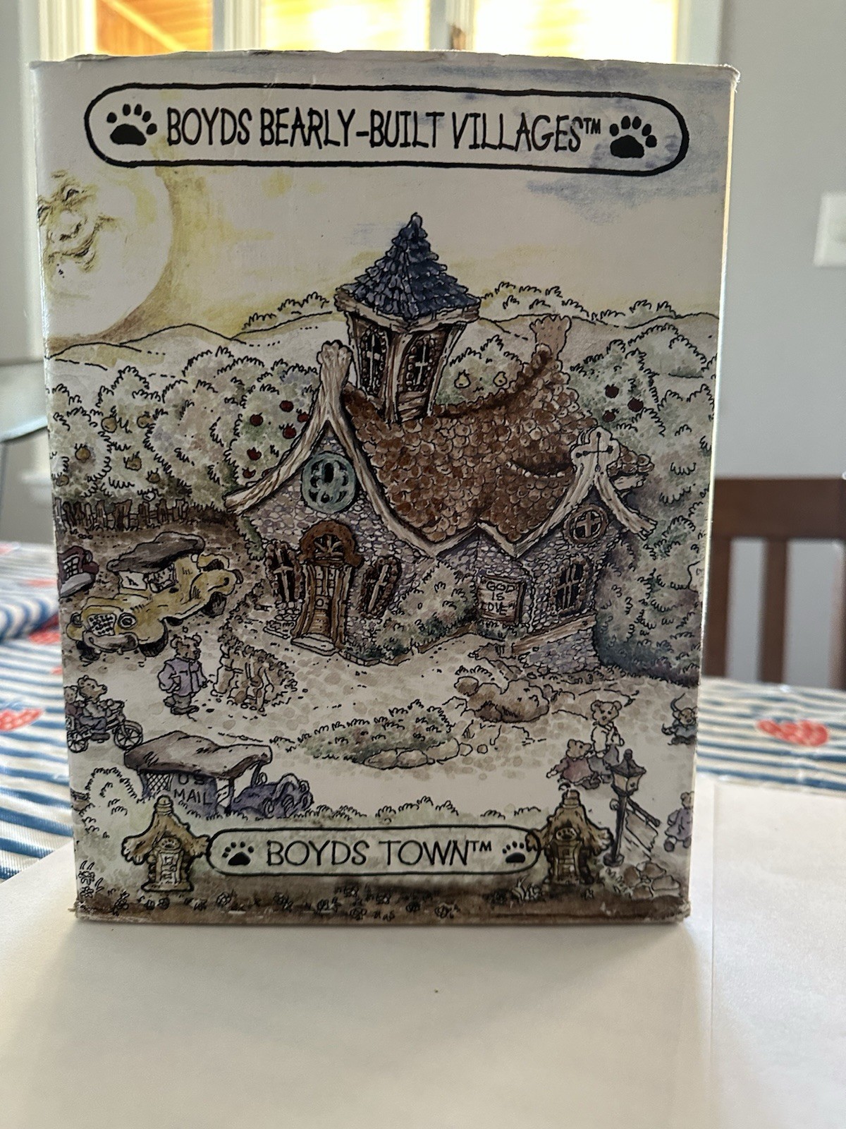 Boyd’s Bears Bearly Built Villages The Chapel in the Woods