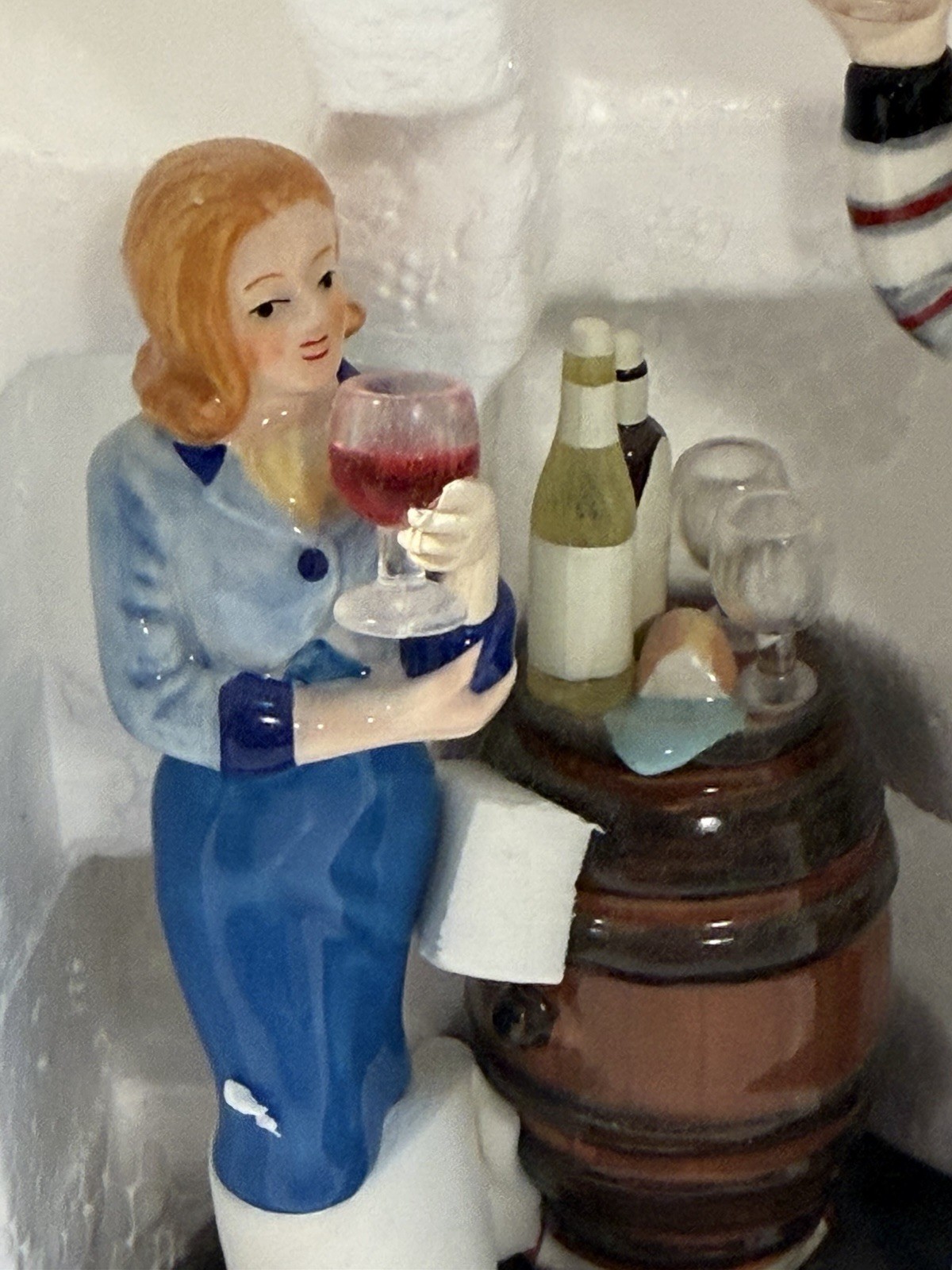 Dept 56 Snow Village Pleasing The Palate #56.55232 Wine Accessory w/ Box NEW