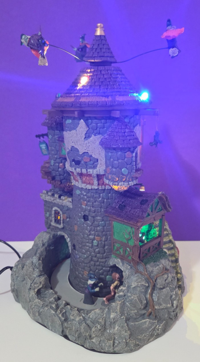 Lemax Spooky Town The Witching Hour #15724 Animated Haunted House Decor