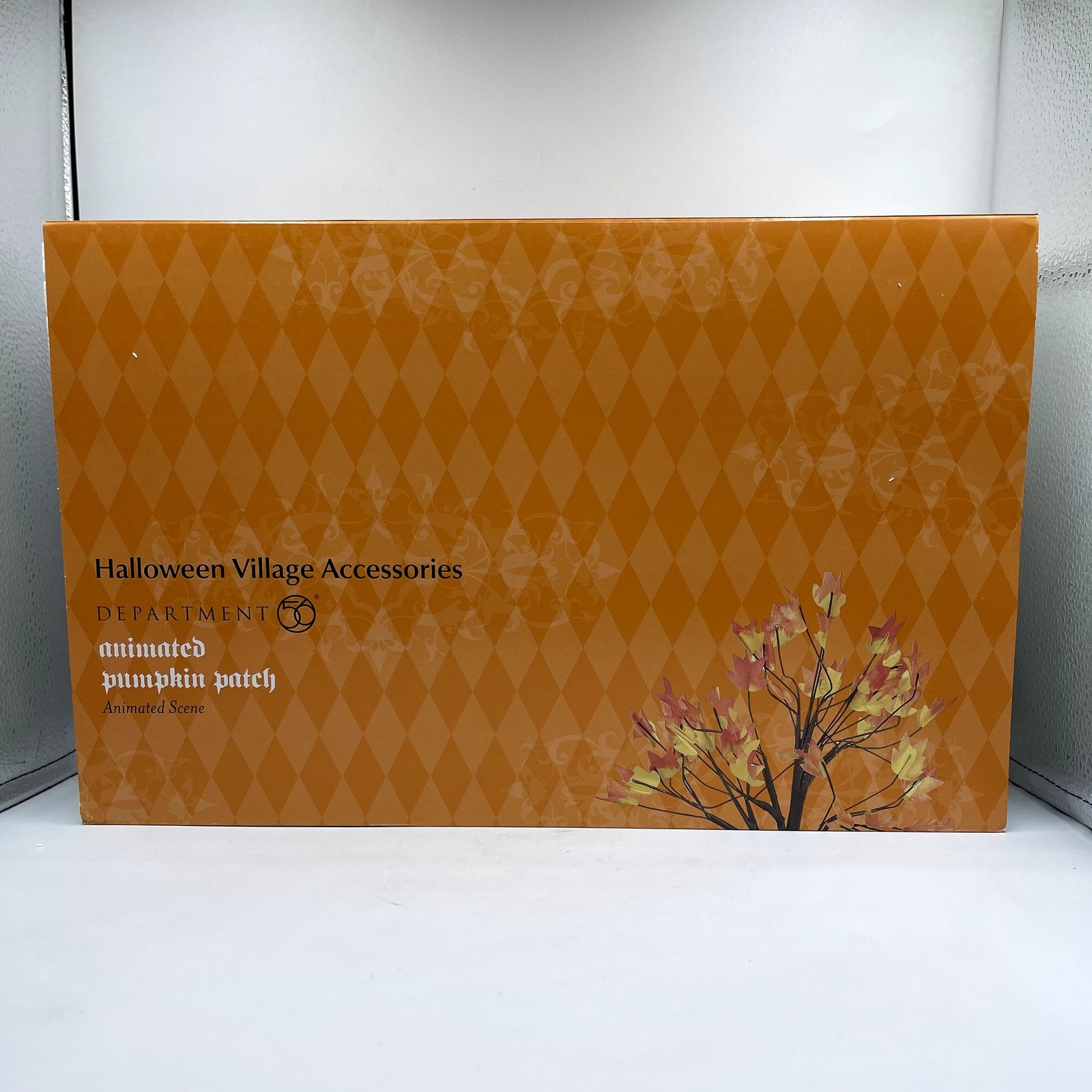 Dept 56 Halloween Village Animated Pumpkin Patch Set New 6005554