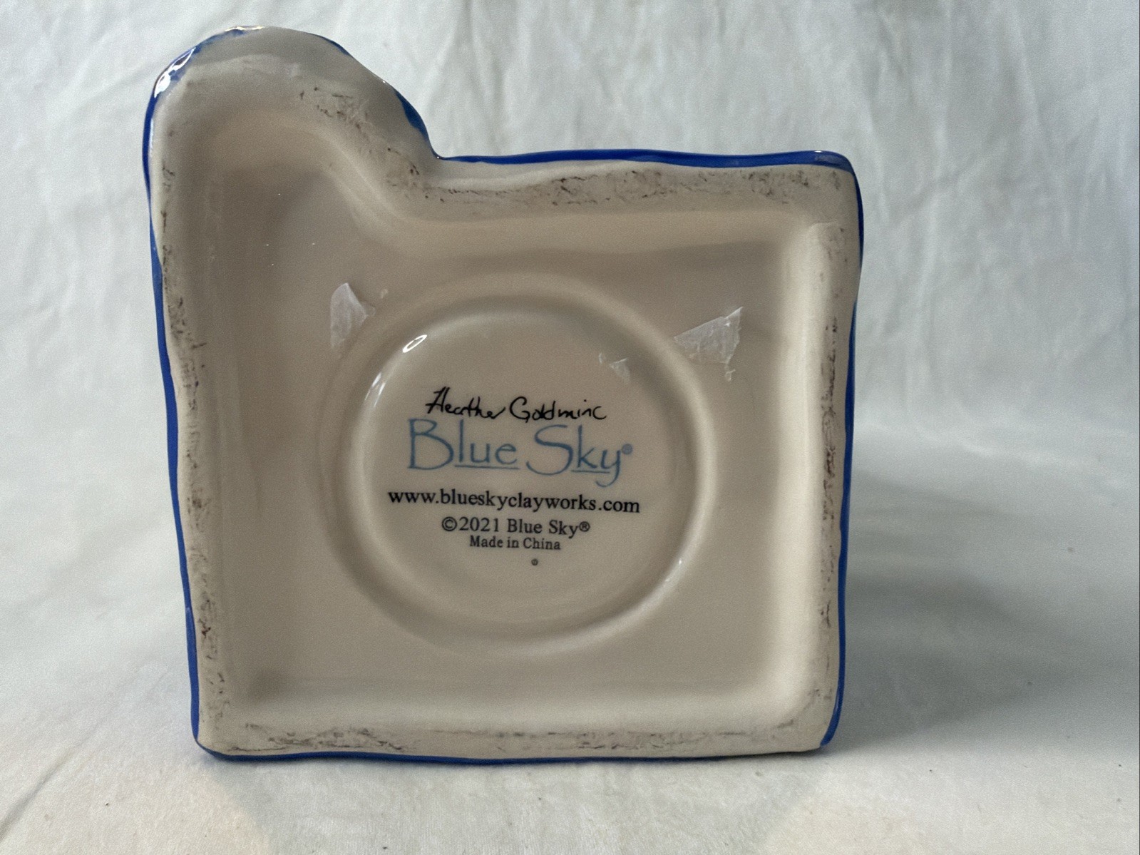 Blue Sky Clayworks Bubbe’s Bakery Hanukkah Jewish Ceramic Holiday Candle House