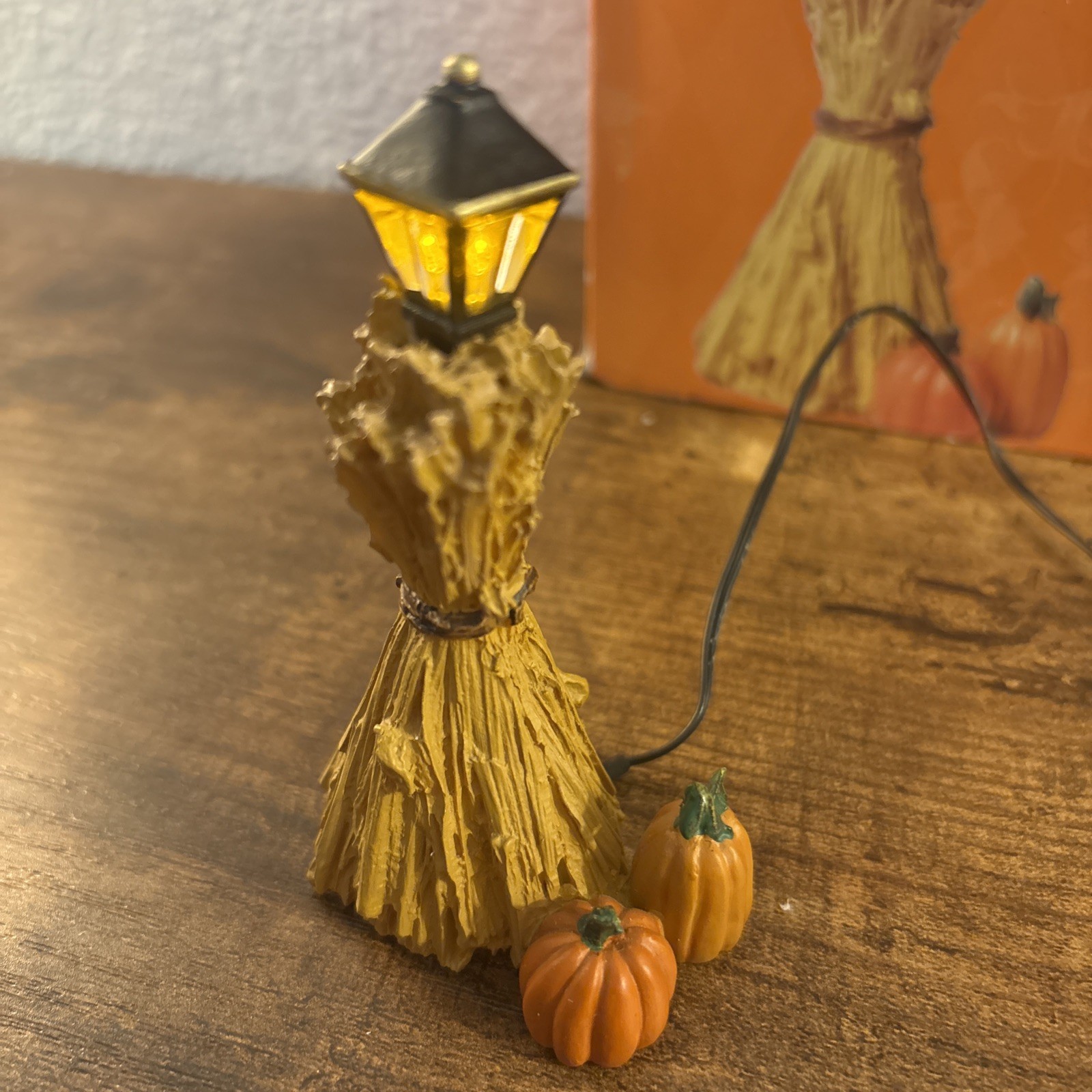 Dept 56 Halloween Corn Stalk Lanterns Set of 2 800025 department 56 lights