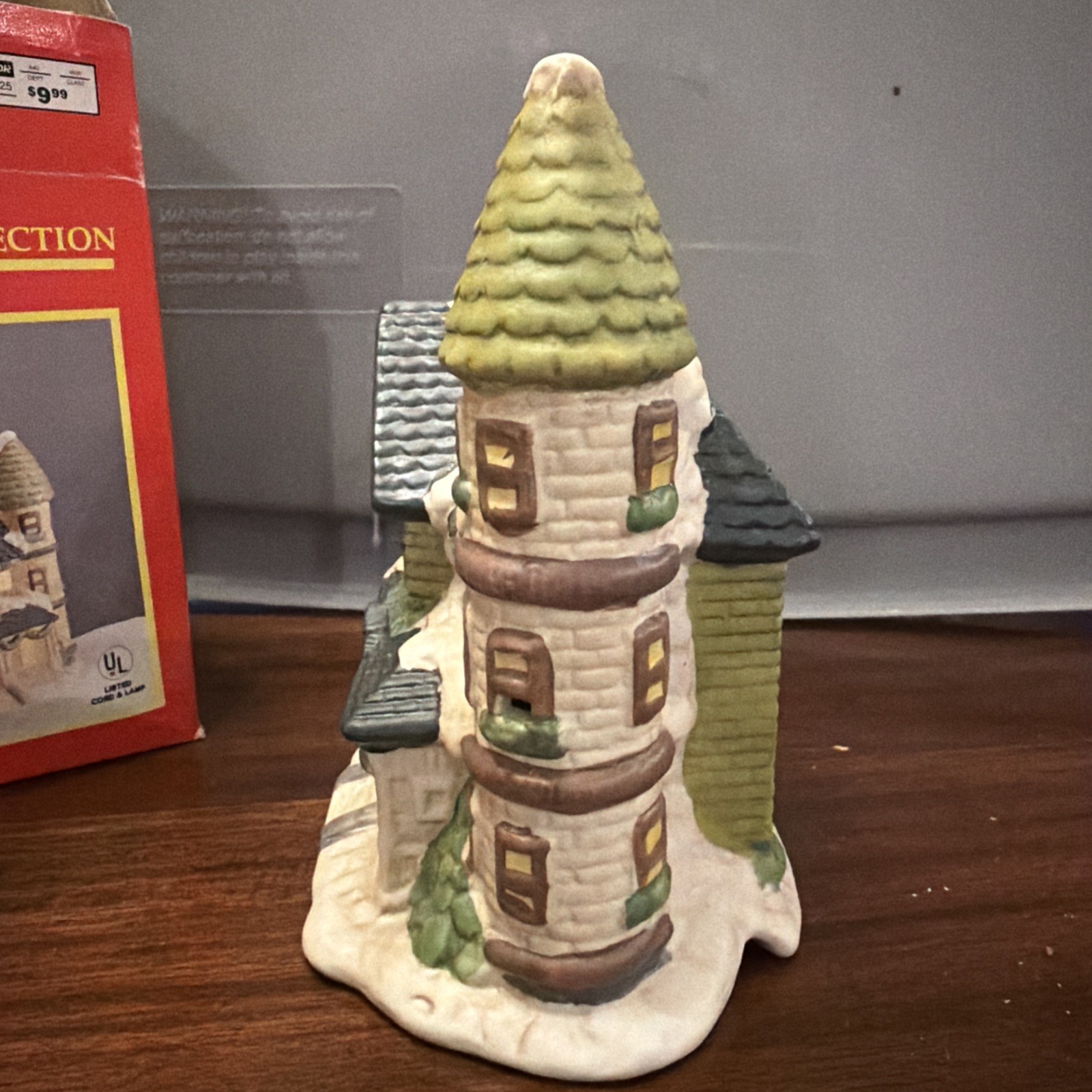 Vintage Share The Joy-Our Town Collection Christmas Village town hall