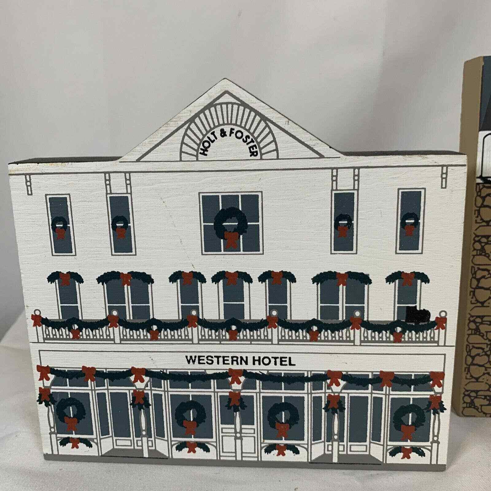 Cats’ Meow Rocky Mountain Christmas Lot of 3: Western Hotel, Wheeler-Stallard