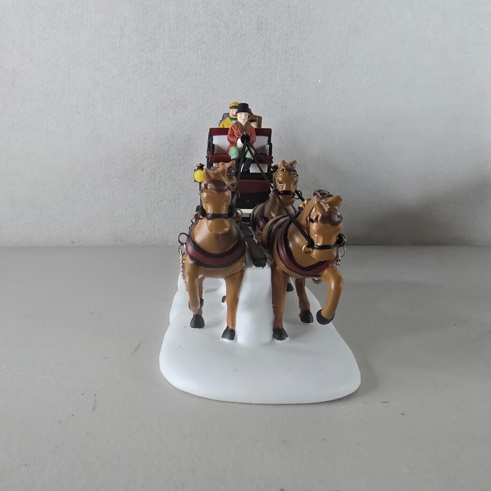 Dept 56 Dickens 1991 Holiday Coach #55611 Horse Drawn Carriage w Box Christmas