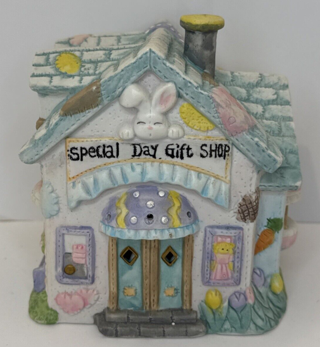 Porcelain House Special Day Gift Shop Figurine Vintage