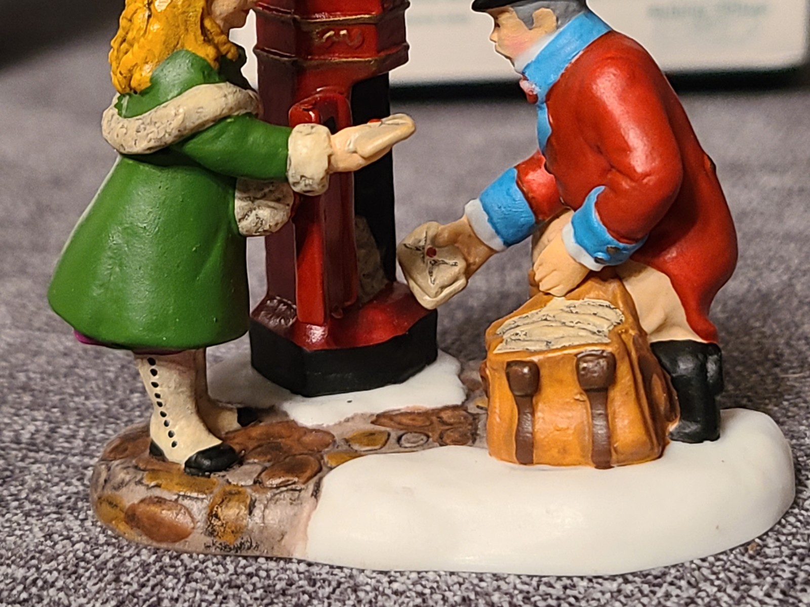 Dept. 56 One More Christmas Card to Post Dickens Village