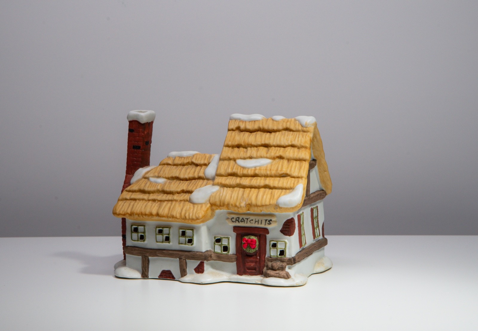 Seymour Mann The Christmas Collectibles Light Up Cratchits House 1990 Pre-owned