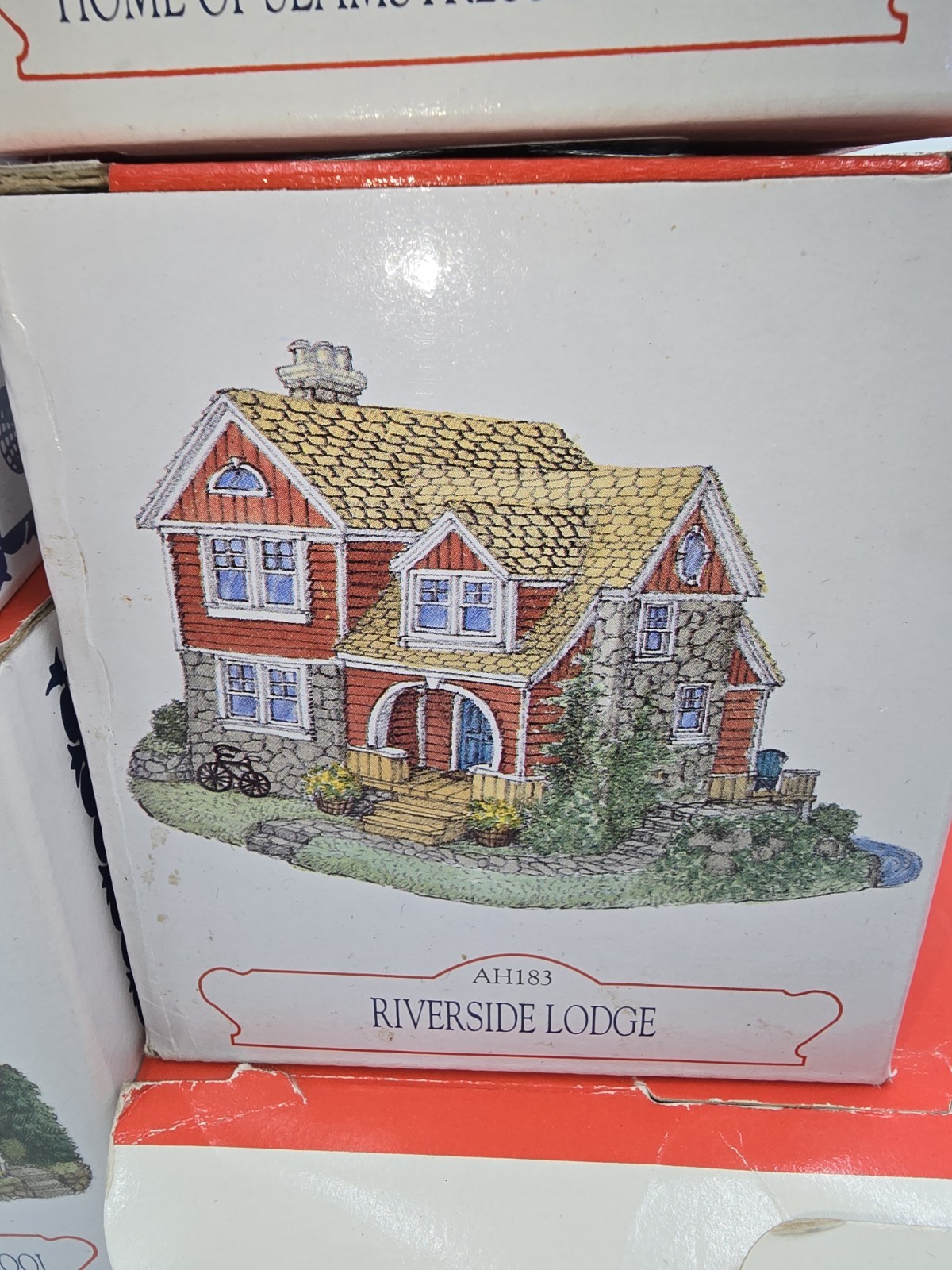 Lot of 7 LIBERTY FALLS Town Buildings W/Boxes -1996 / 2002 All in VGC