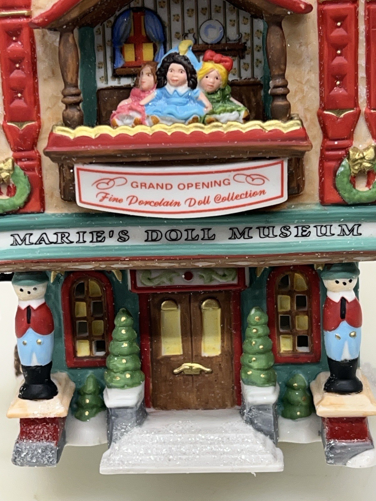 Dept 56 North Pole Series Marie’s Doll Museum Retired 1995 Perfect Condition !