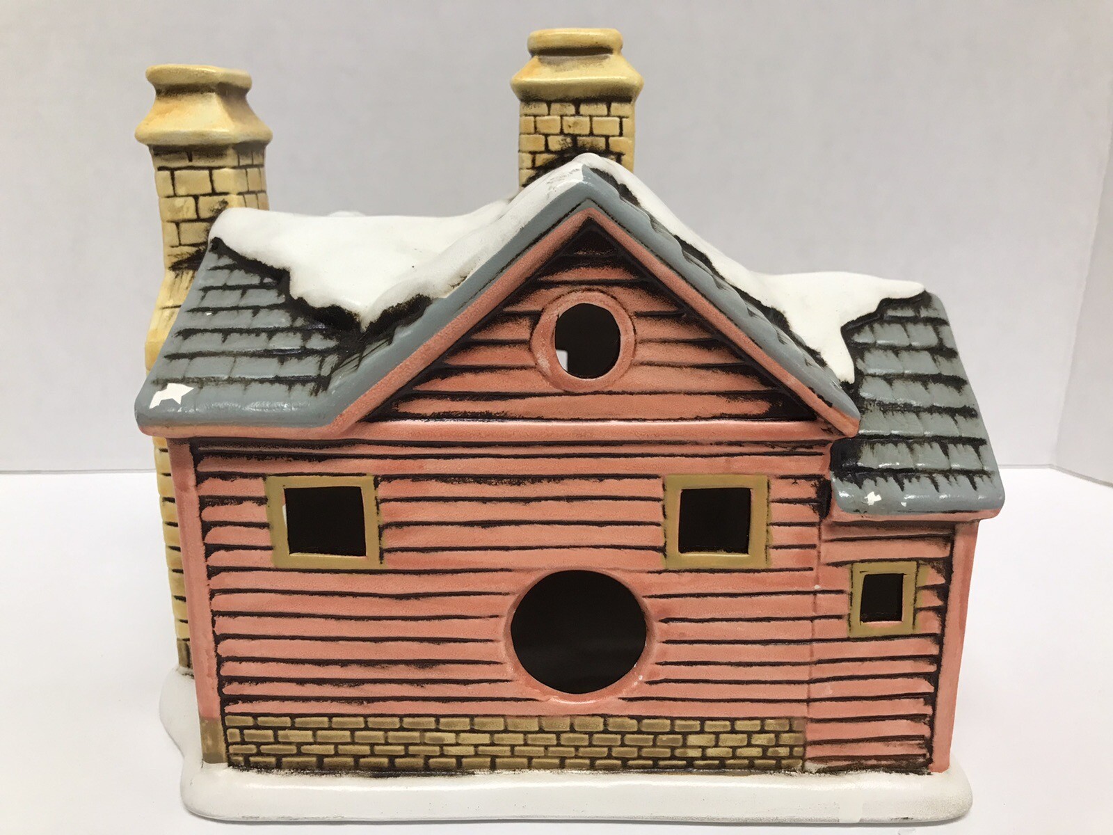 Lefton 1988 Colonial Village Fine Millinery Lighted Building #06904 Byron Wood