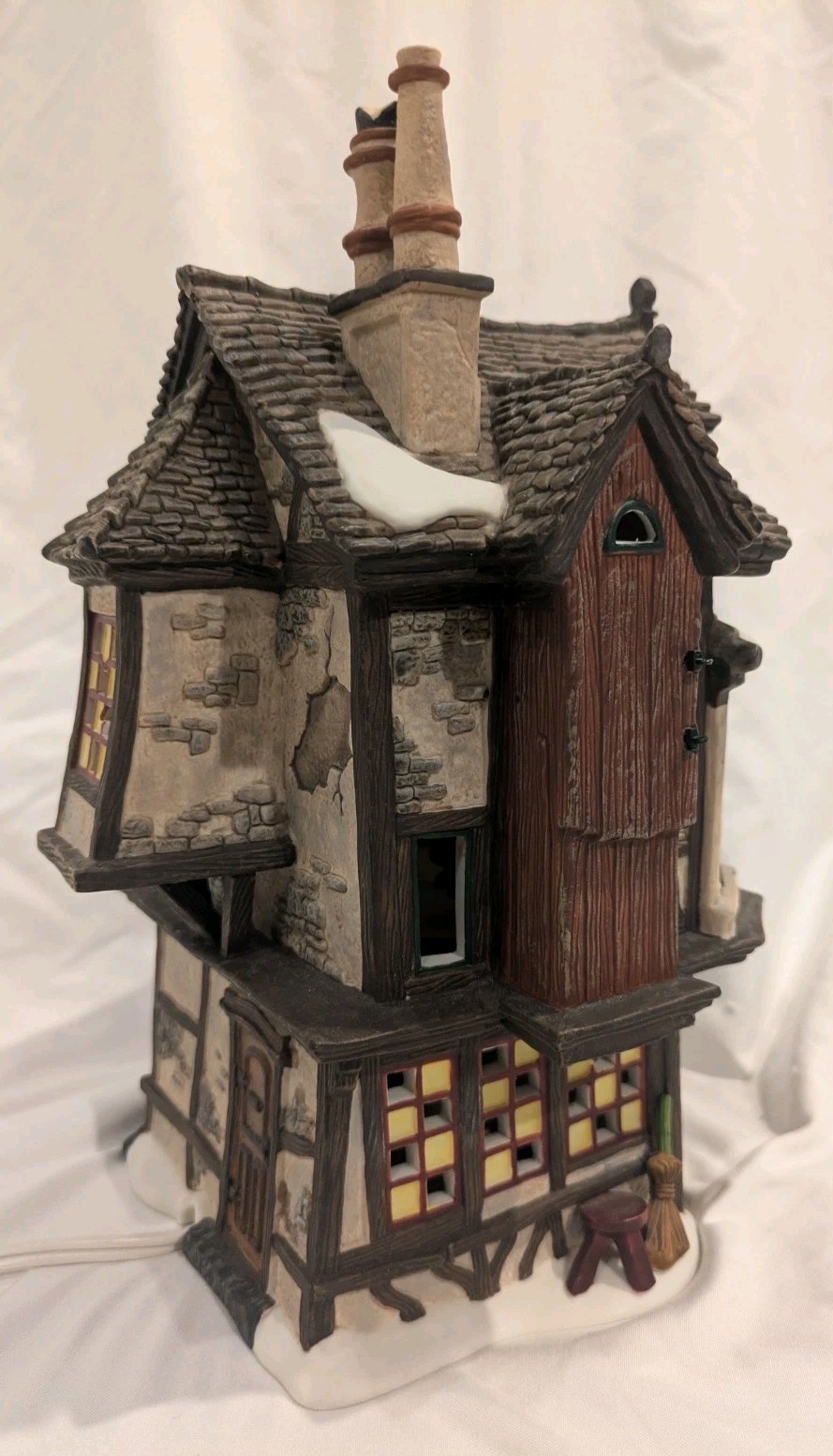 Department 56 Ebenezer Scrooge’s House 58490 A Christmas Carol Village Vintage