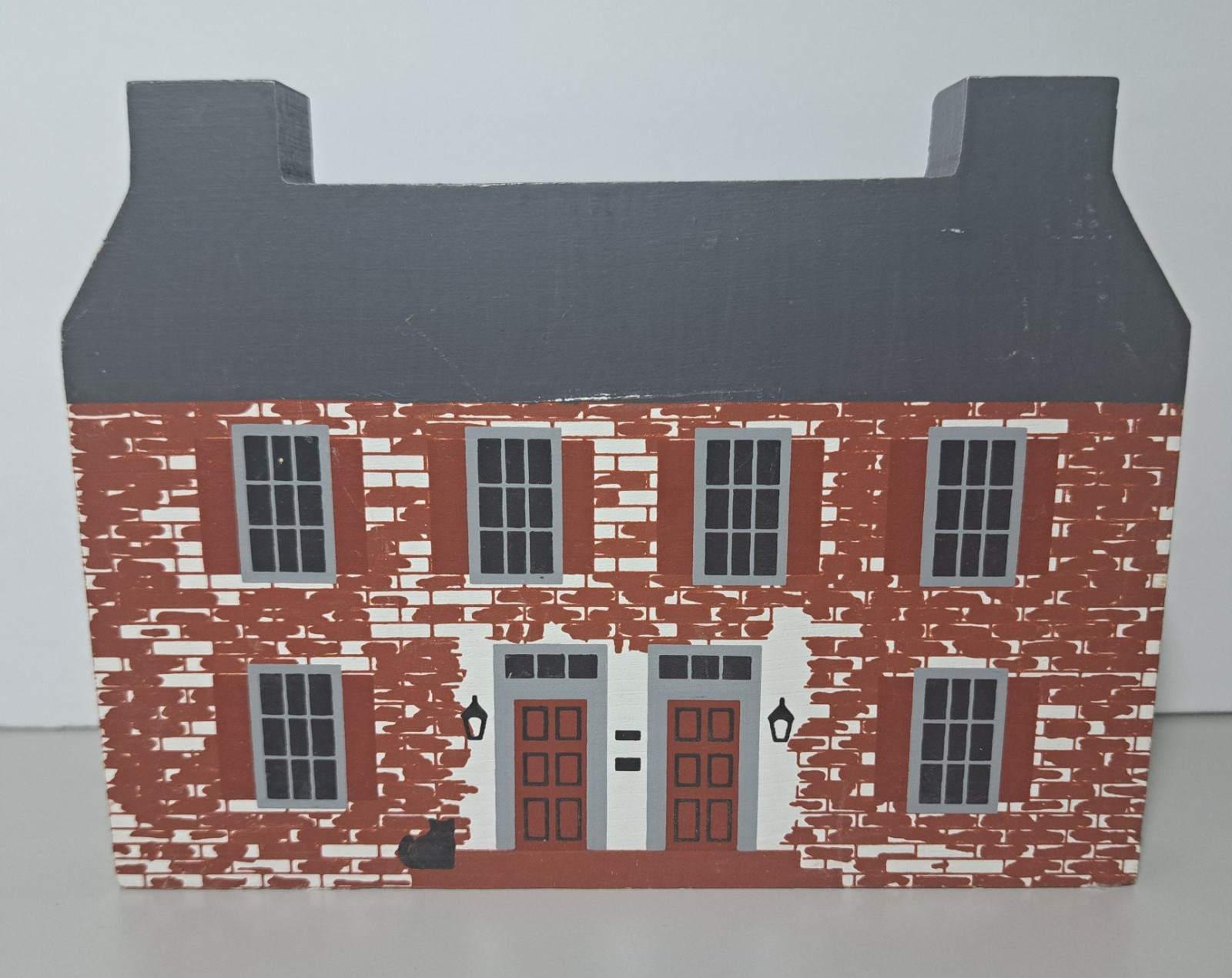 The Cat’s Meow Village House John Belville House Red Brick Craft Cottage Country
