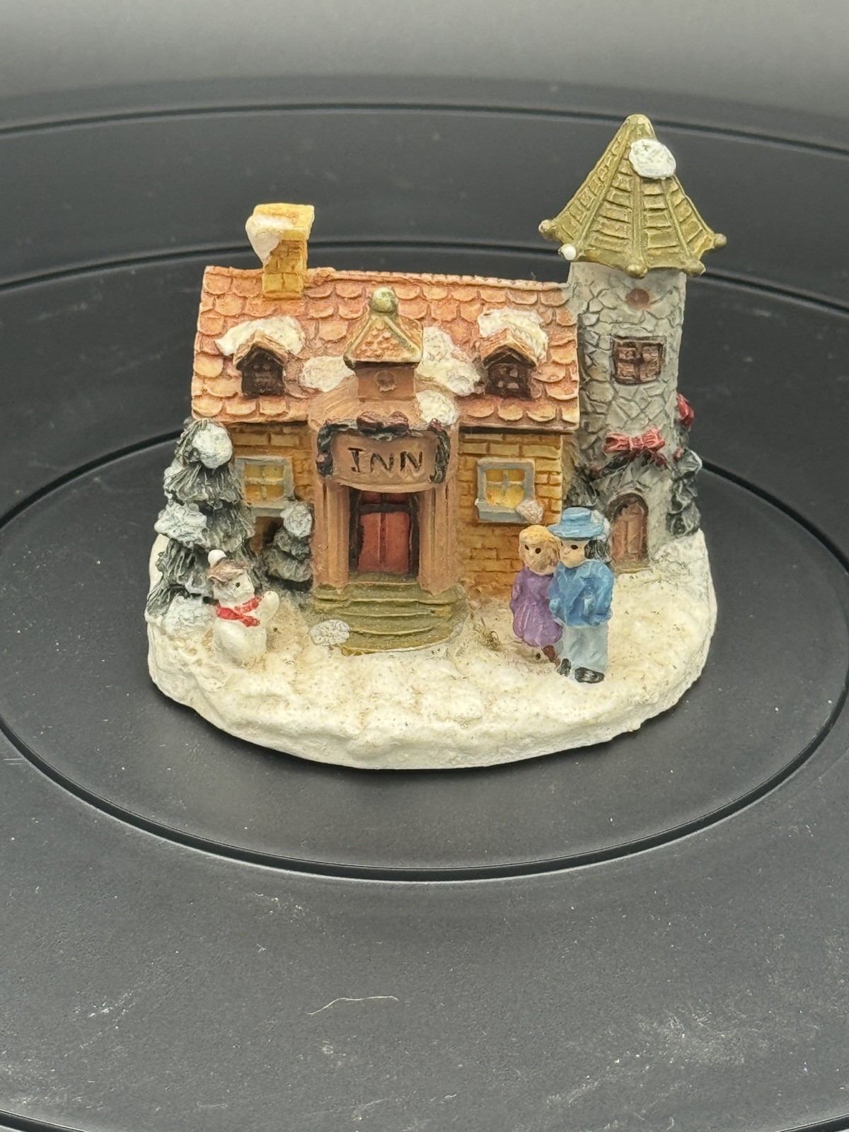 Winsor Collection Inn Christmas House Collectible Village House. Missing Box…