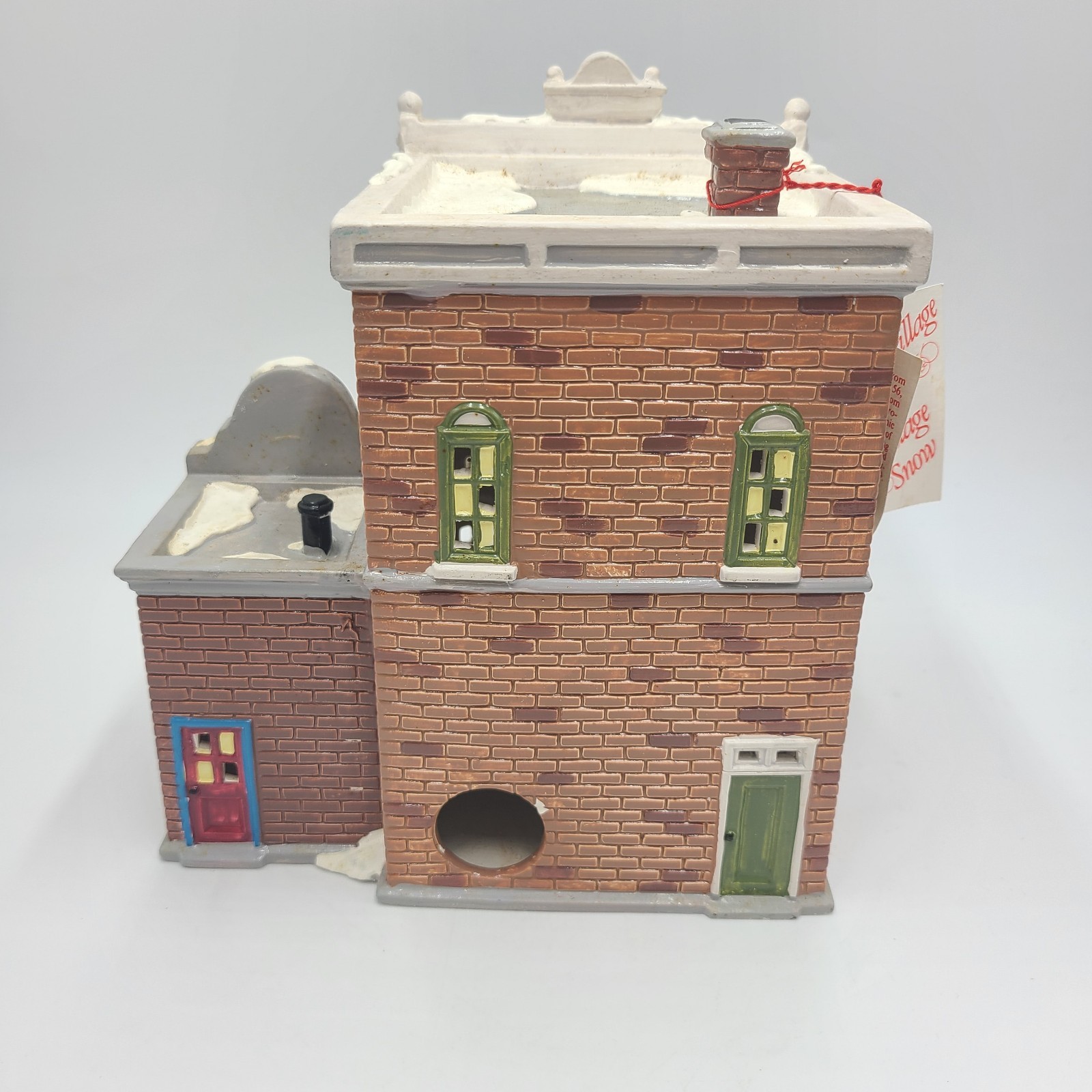 Dept 56 The Original Snow Village “Village Police Station” #54853 Retired EUC