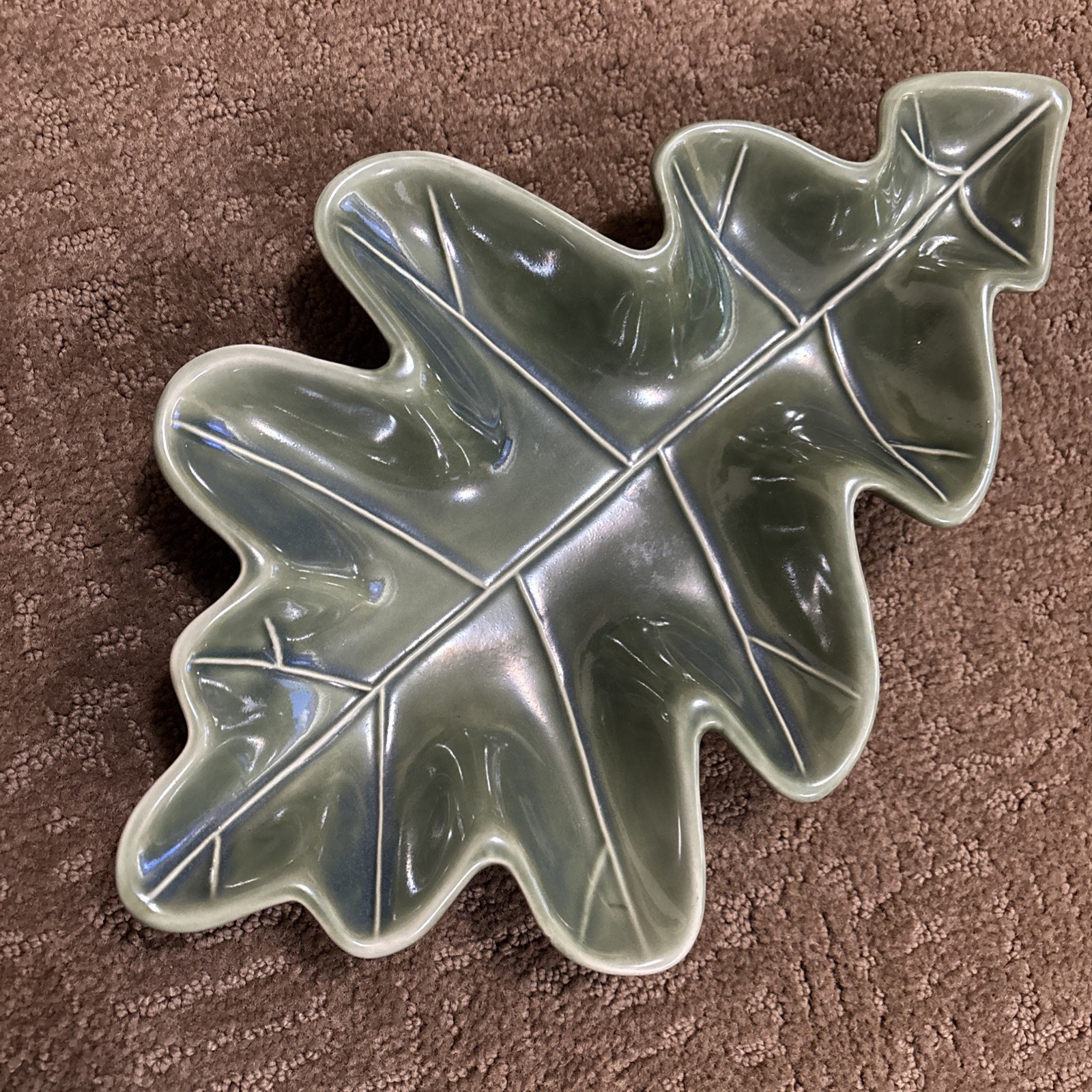 Department 56 Green Oak Leaf 12” X 7 1/2” One Leaf Only “Time To Celebrate”