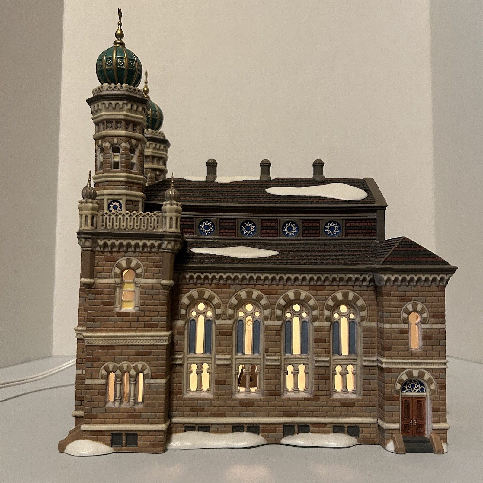 Dept 56, Christmas in the City, Central Synagogue, Historical Landmark, 56.59204