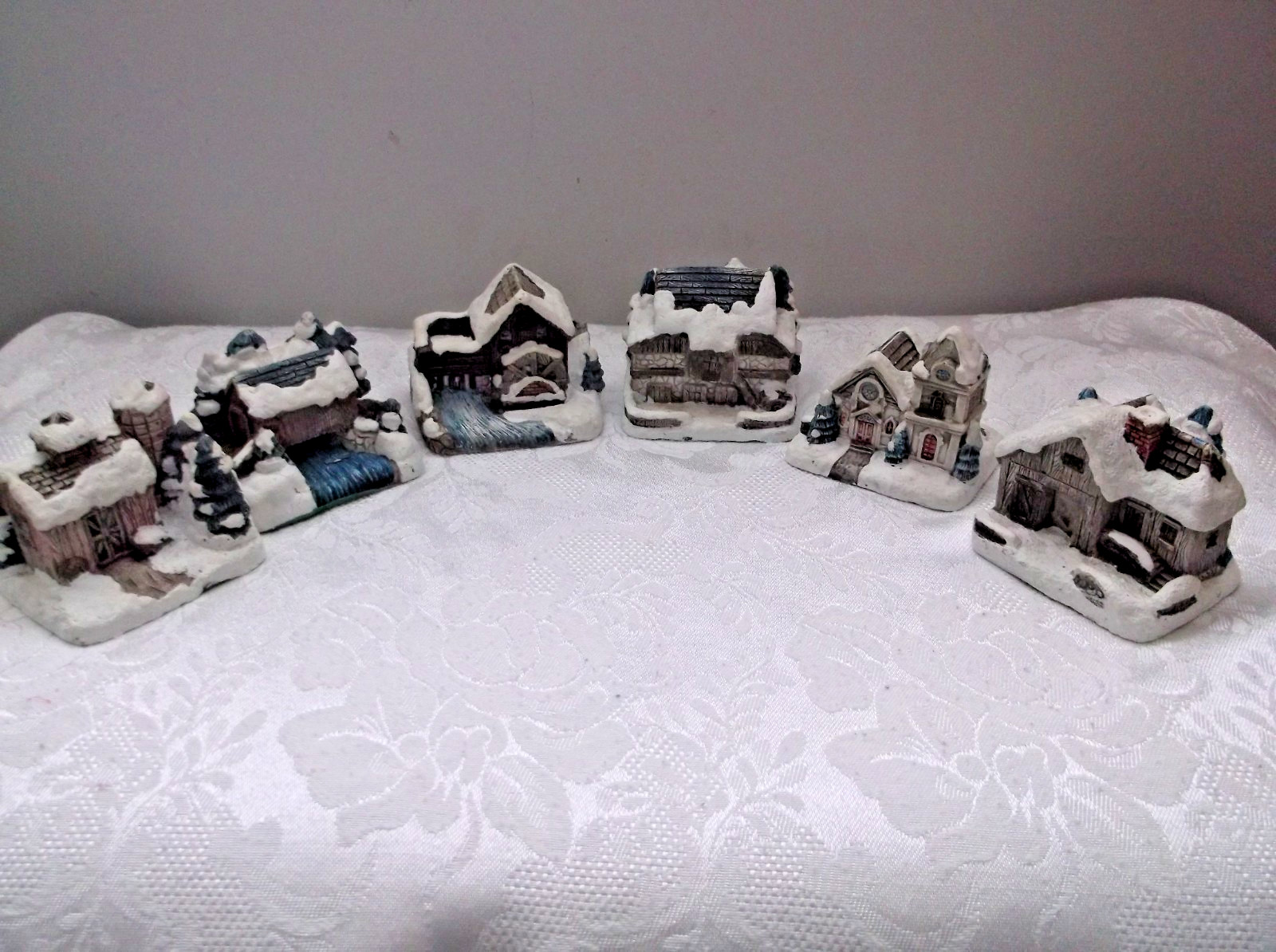 The American Rustic Series Complete Set Country Cottages with Original Boxes